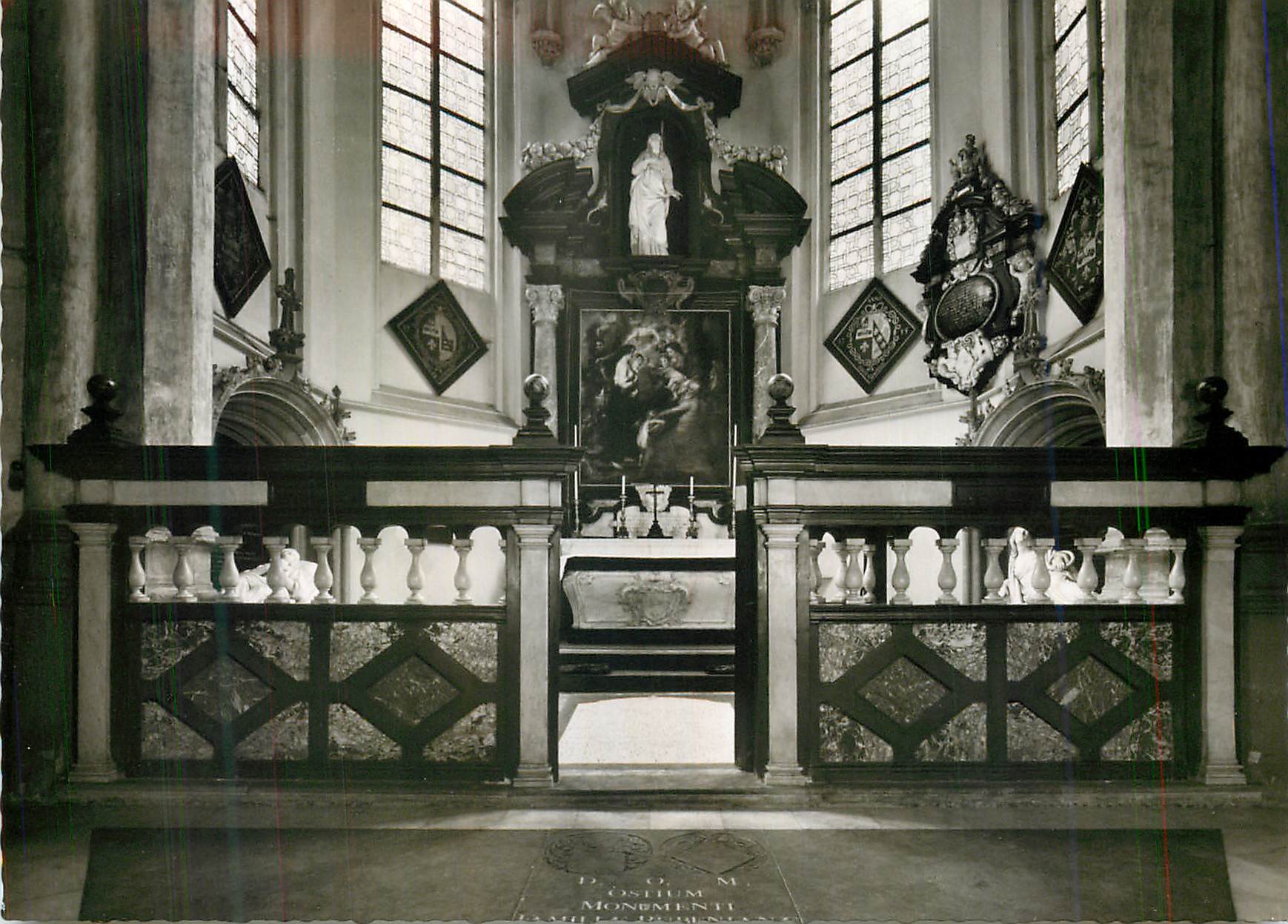 CPM Antwerpen St Jacobskerk Grafkapel Van P P Rubens Brabo Reeks