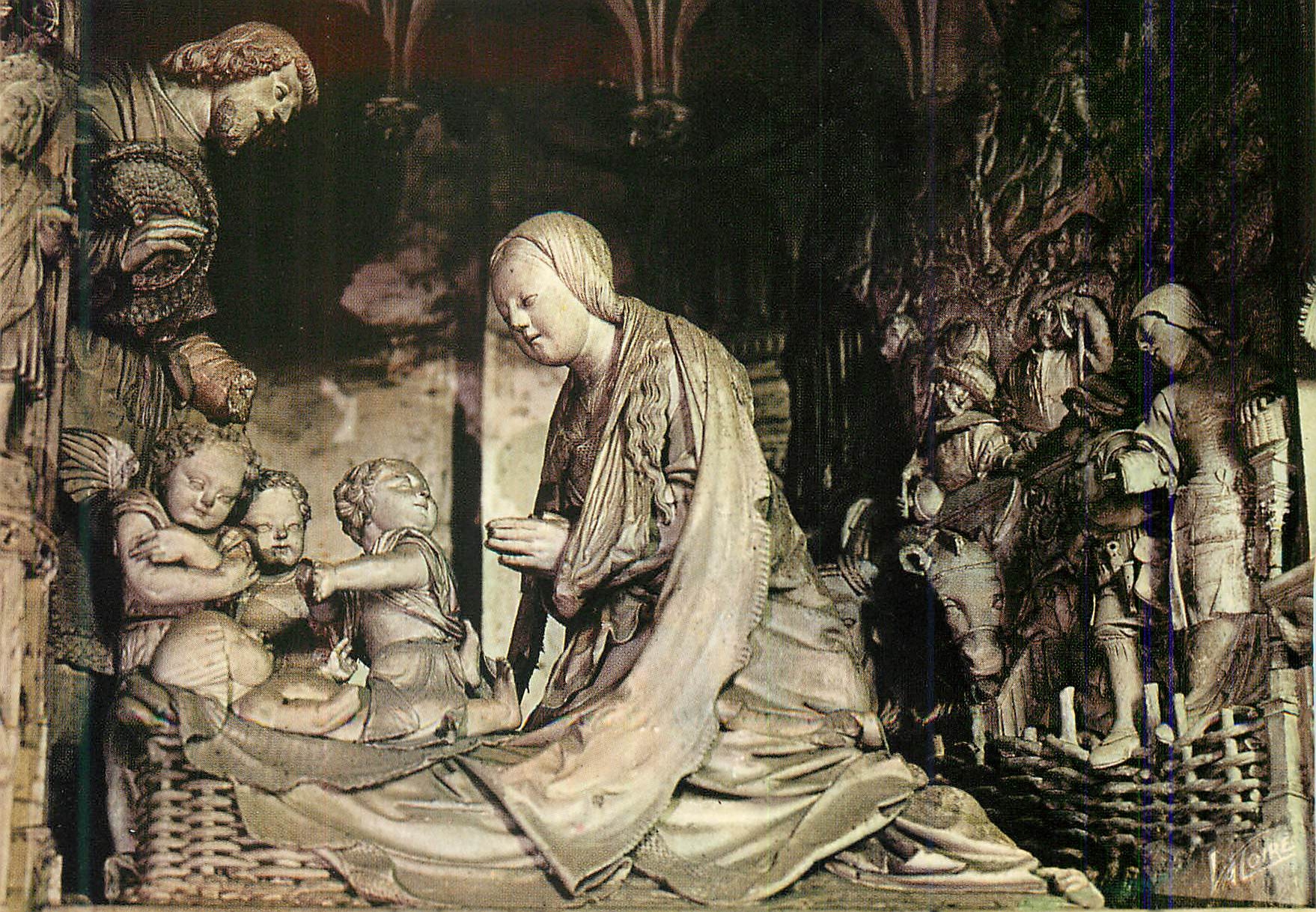 CPM Les Merveilles de Chartres (Eure et Loir) le Tour du Choeur de la Cathedrale