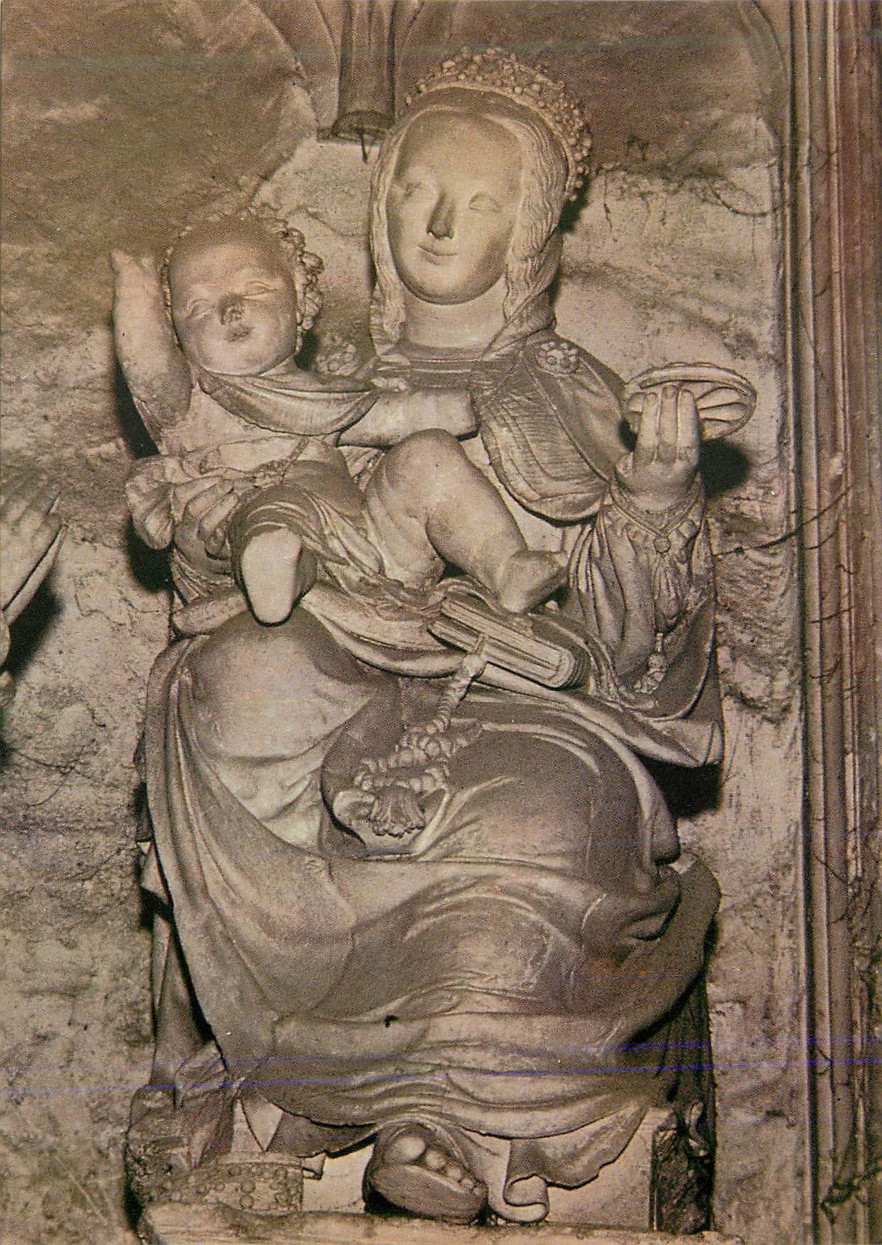 CPM Chartres (E et L) Tour du Choeur Vierge de l'Adoration 