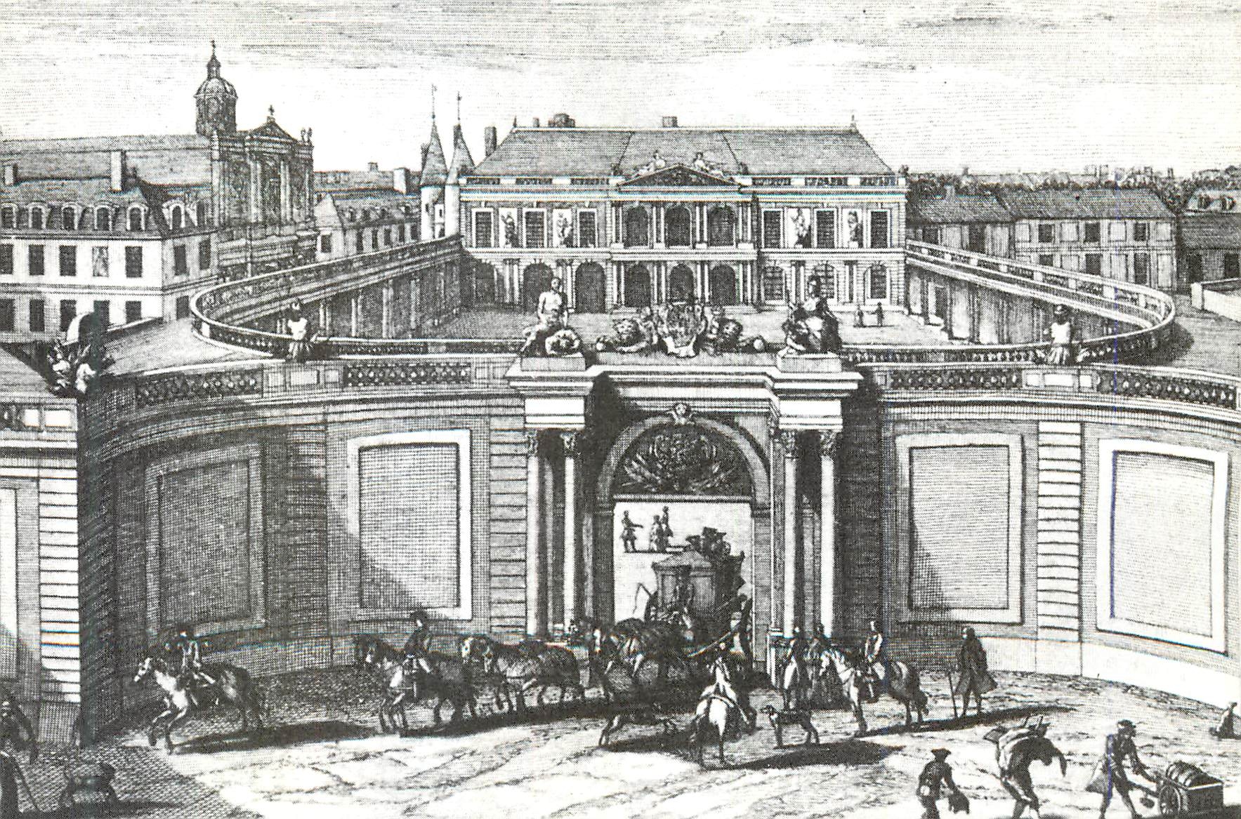 CPM Paris Archives Nationales Palais de Soubise Facade