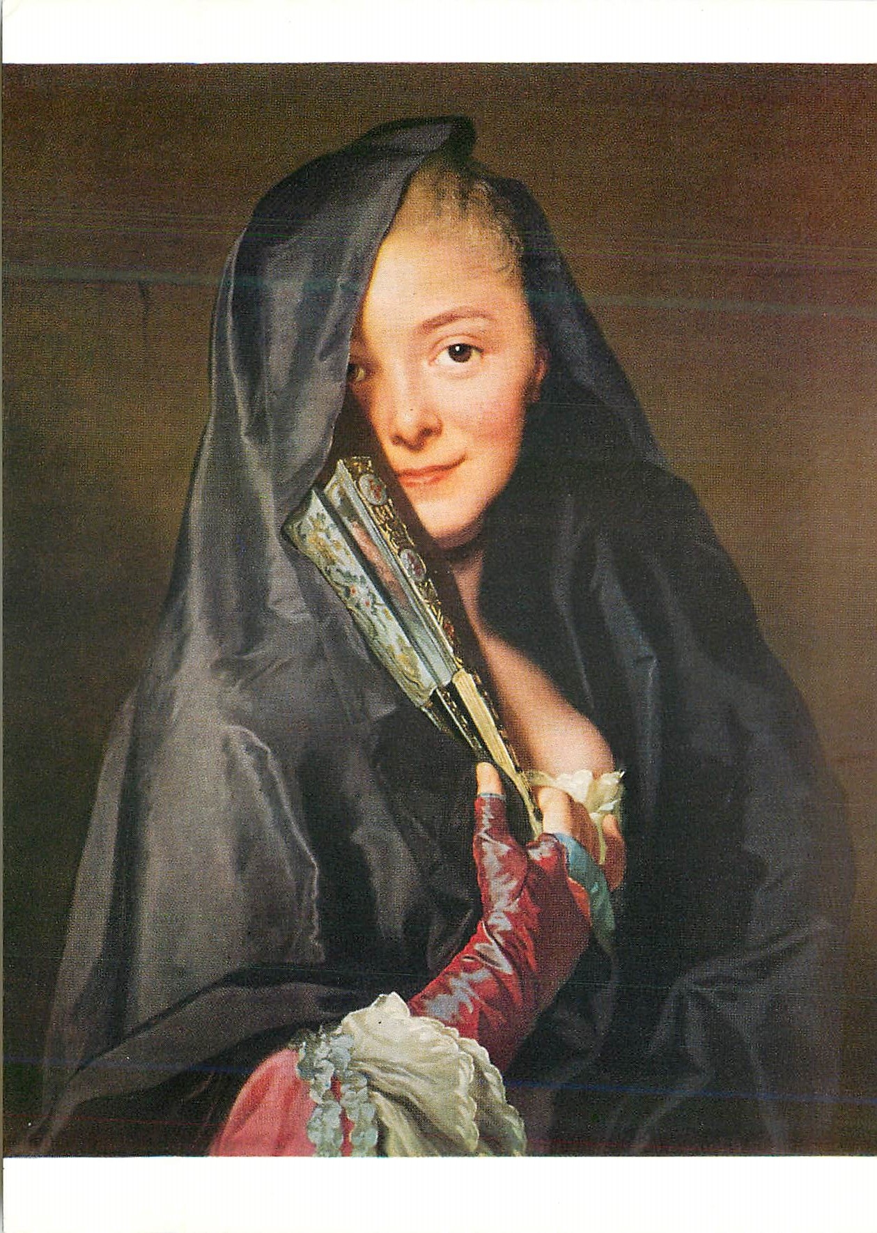 CPM National Museum Stockholm Alexander Roslin (1718 1793) the Veiled Lady