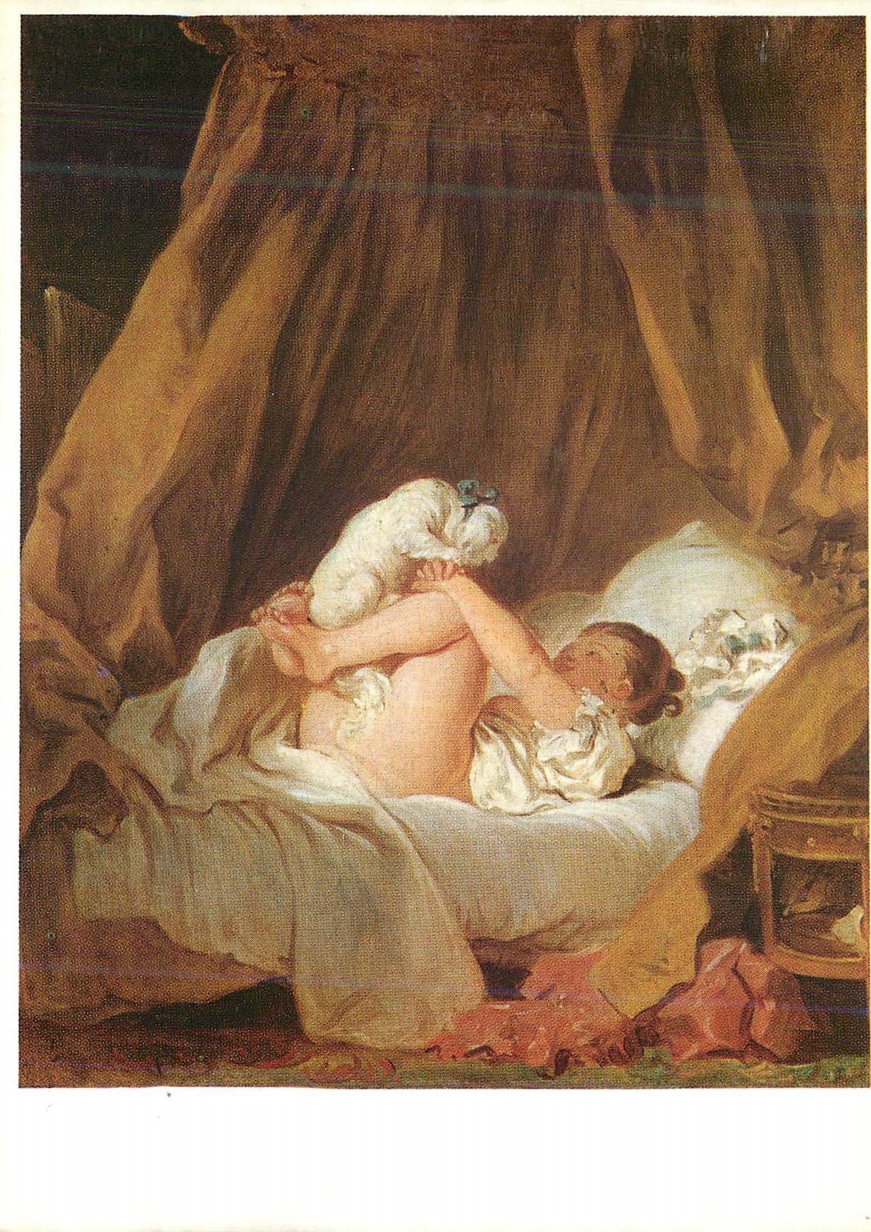 CPM Jean Honore Fragonard 1732 1806 la Fille au Chien