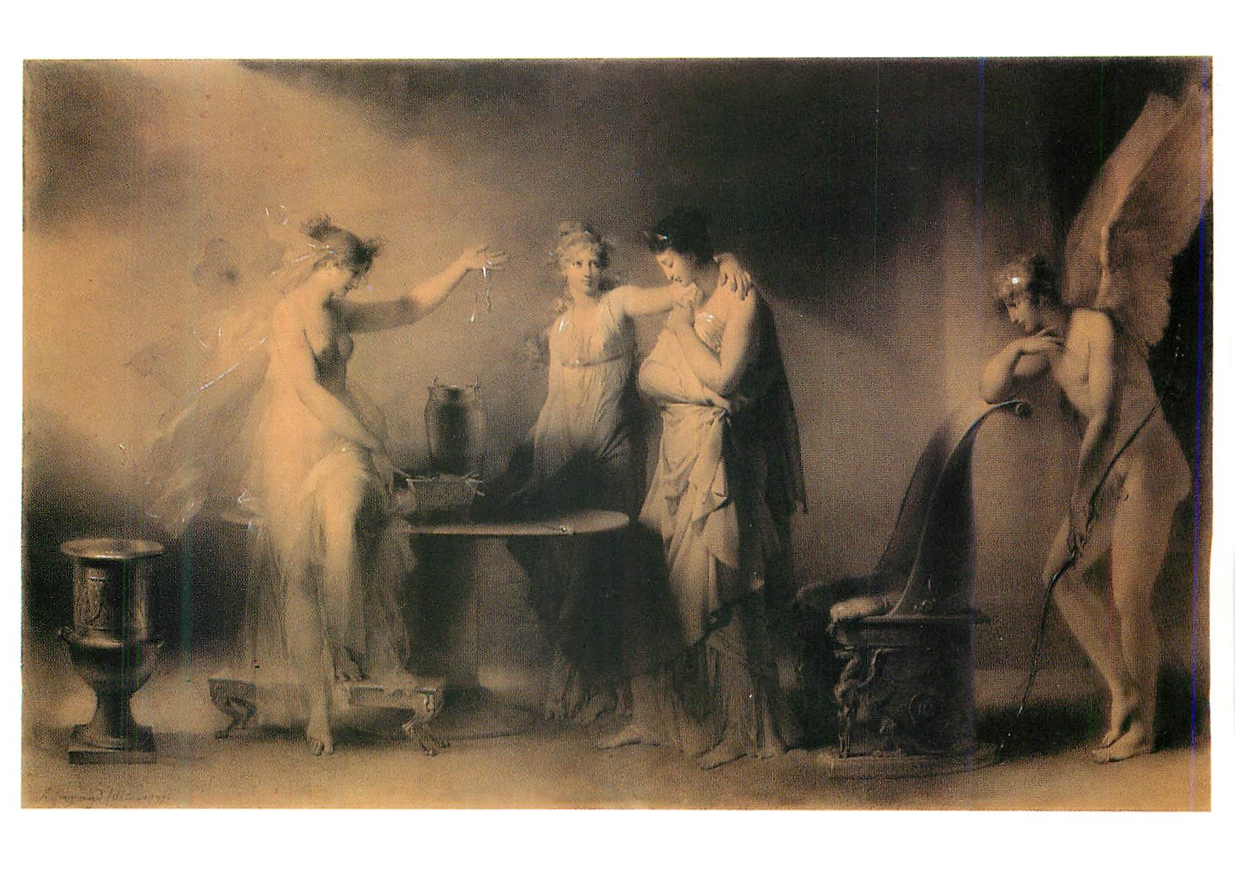CPM Louvre Departement des Arts Graphiques Fragonard 1732 1806