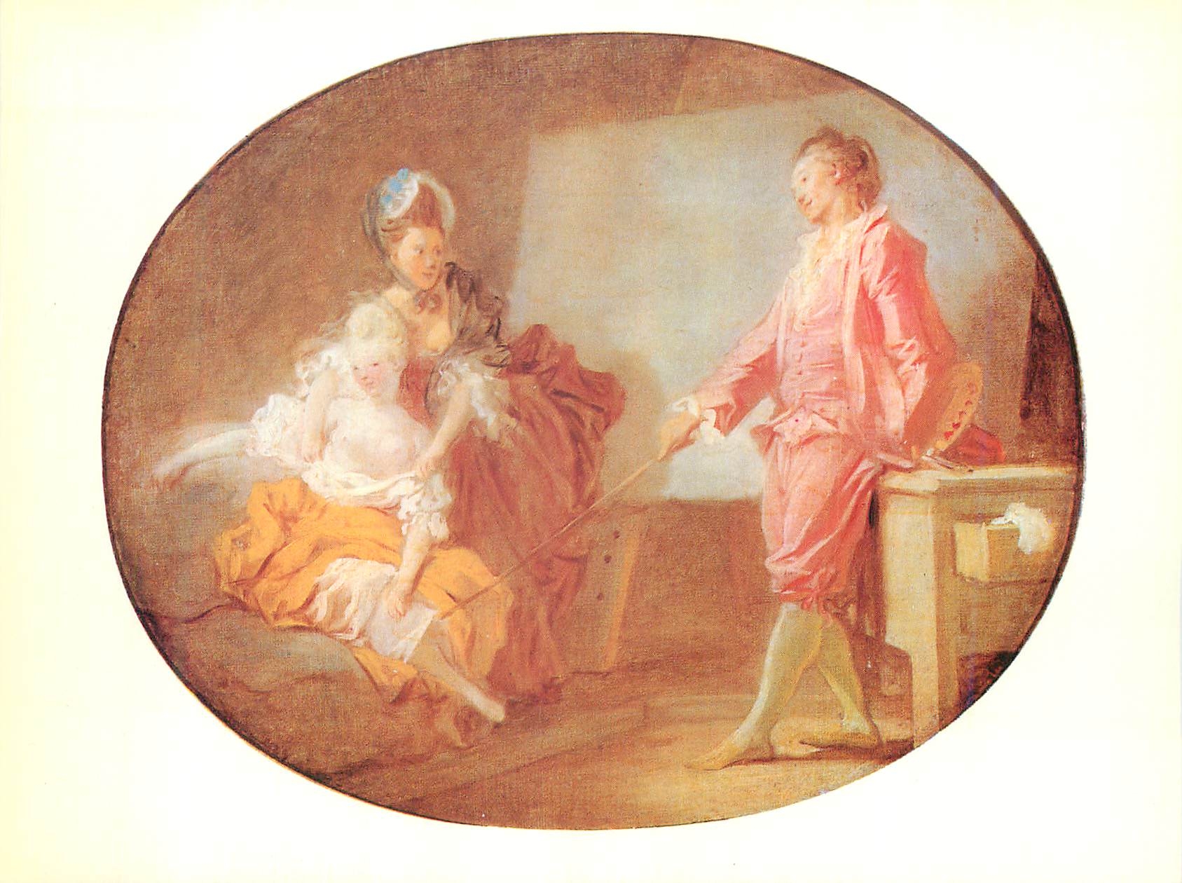 CPM Paris Musee Jacquemart Andre Jean Honore Fragonard (1732 1806)