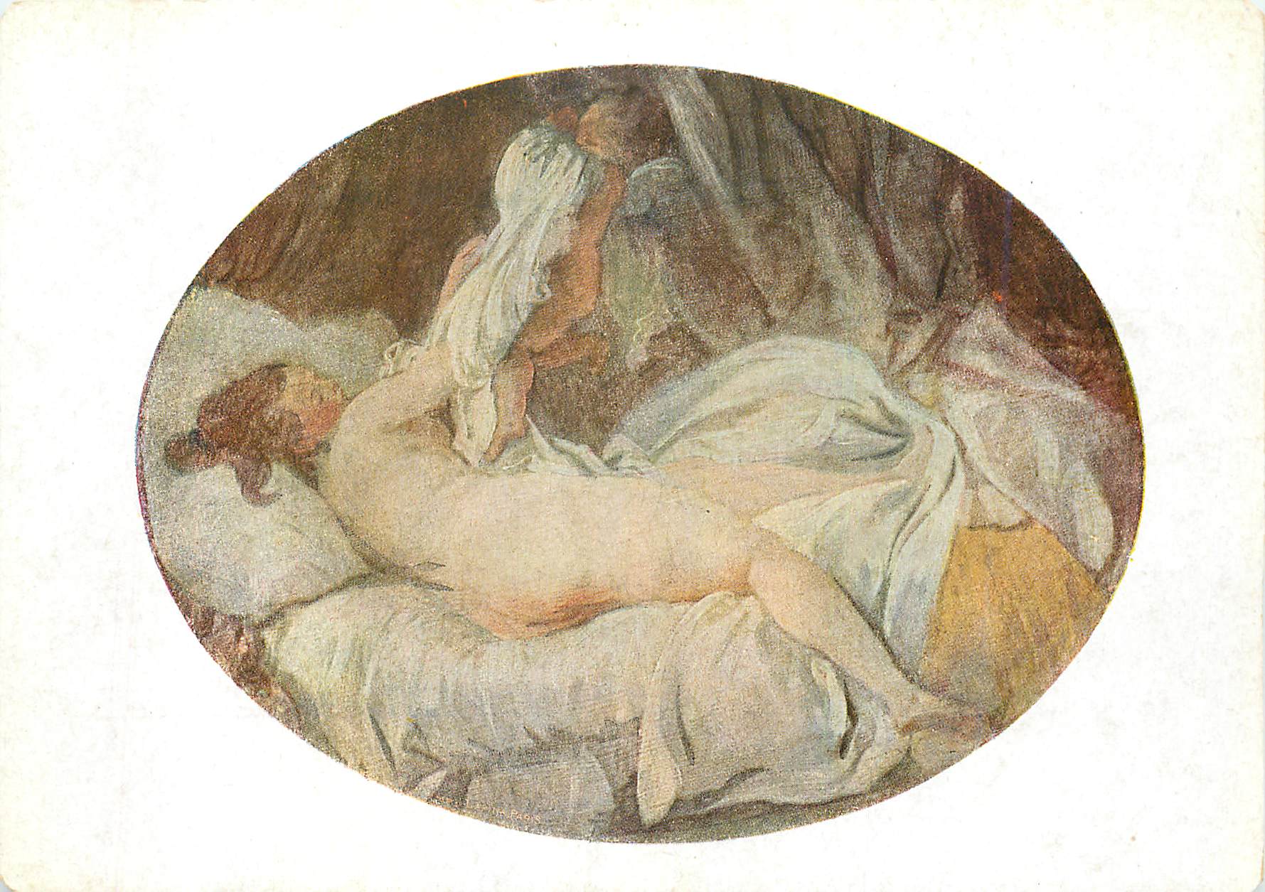 CPM Musee du Louvre (Ecole Francaise) Jean Honore Fragonard (1732 1806) la Chemise Enlevee