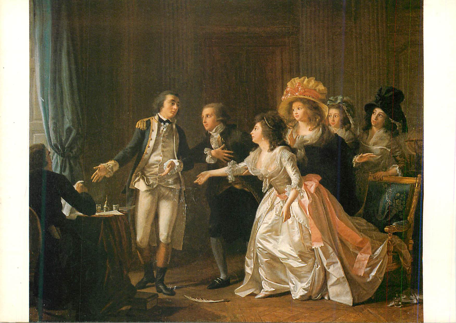 CPM Musee Carnavalet Paris Michel Garnier (1753 1819)