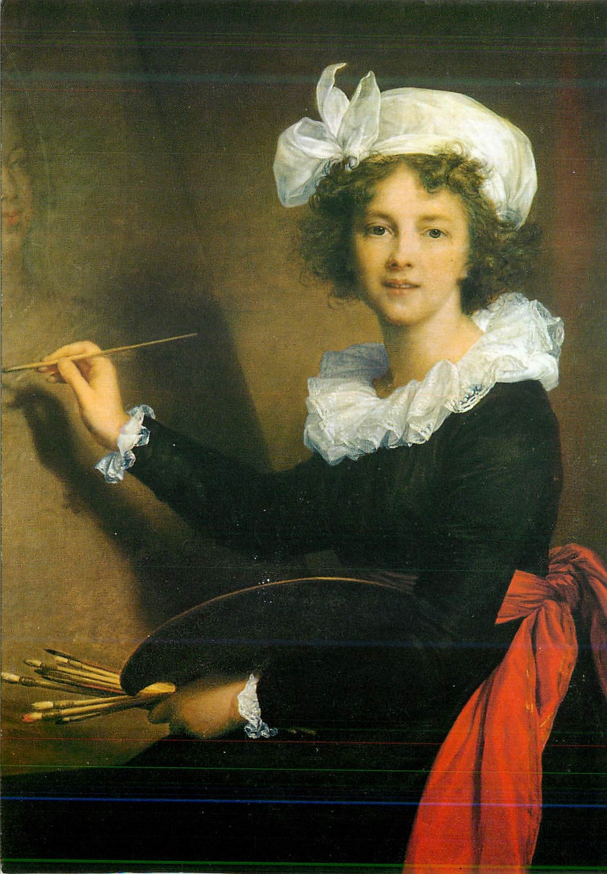 CPM Firenze Galleria Uffizi Elisabeth Vigee le Brun (1755 1842)
