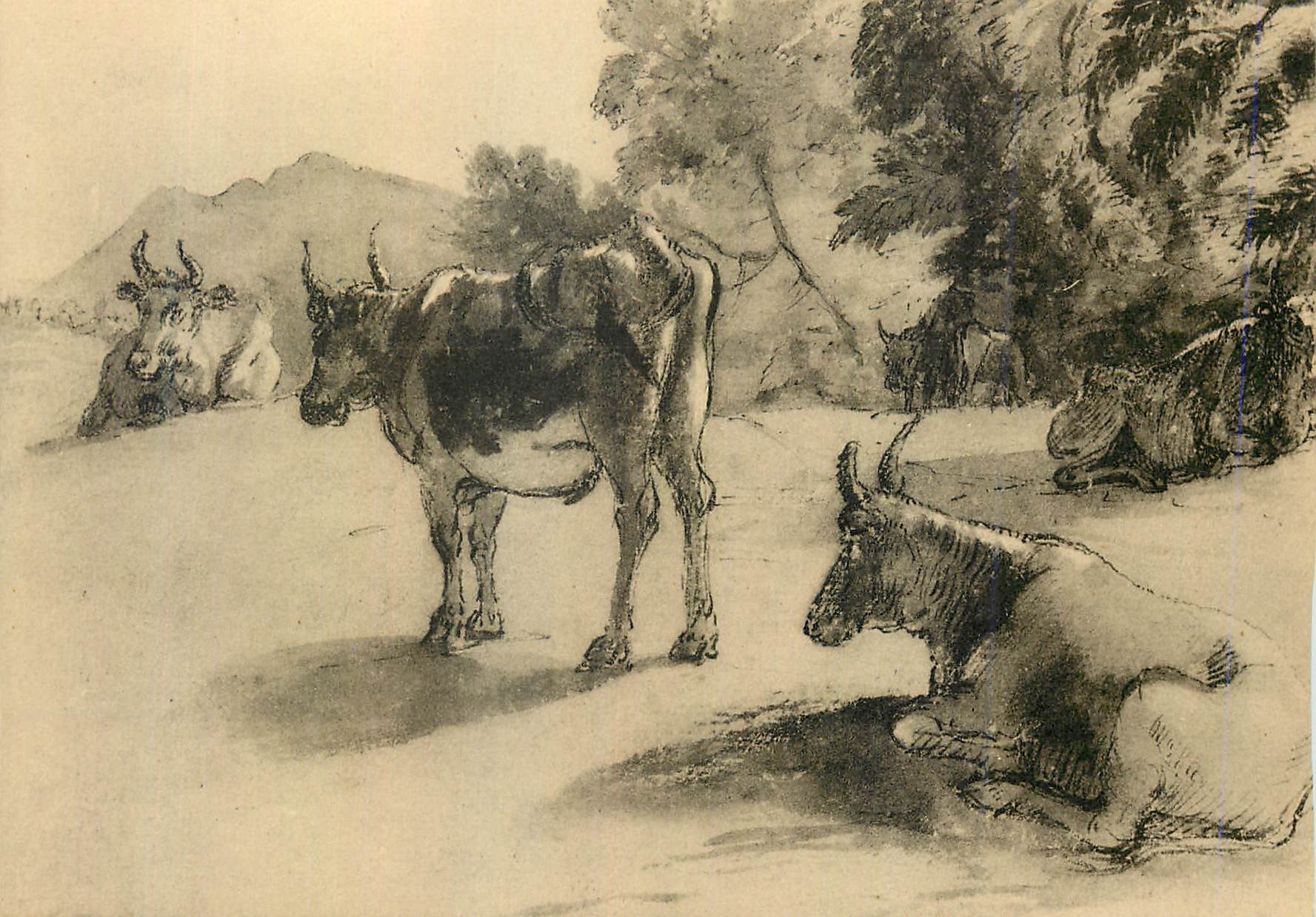 CPM Paris M Louvre XVIIe s Dessin Claude Gellee dit le Lorrain