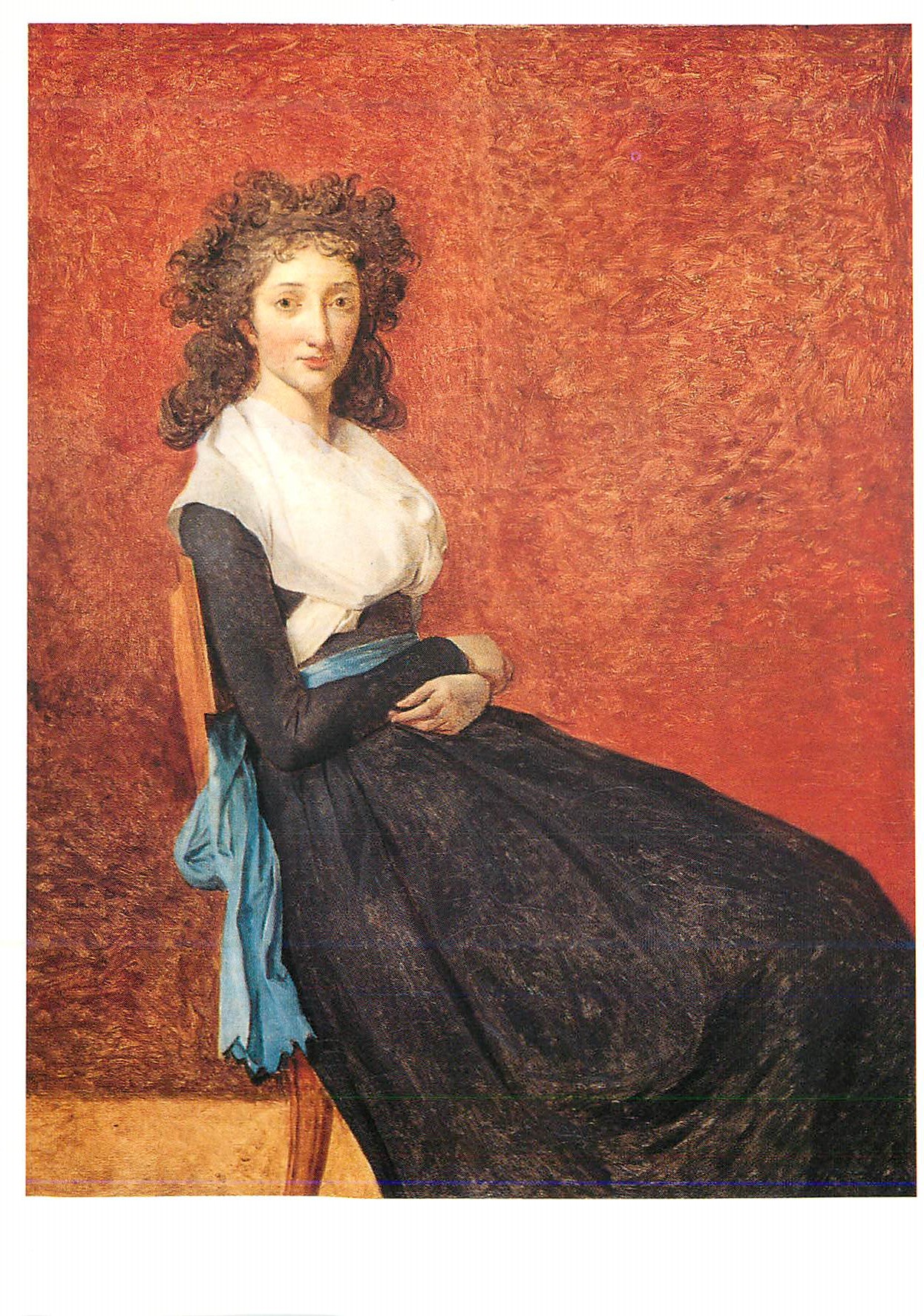CPM Louvre Portrait de Louise Trudaine (1769 1802) Toile Louis David 1748 1825