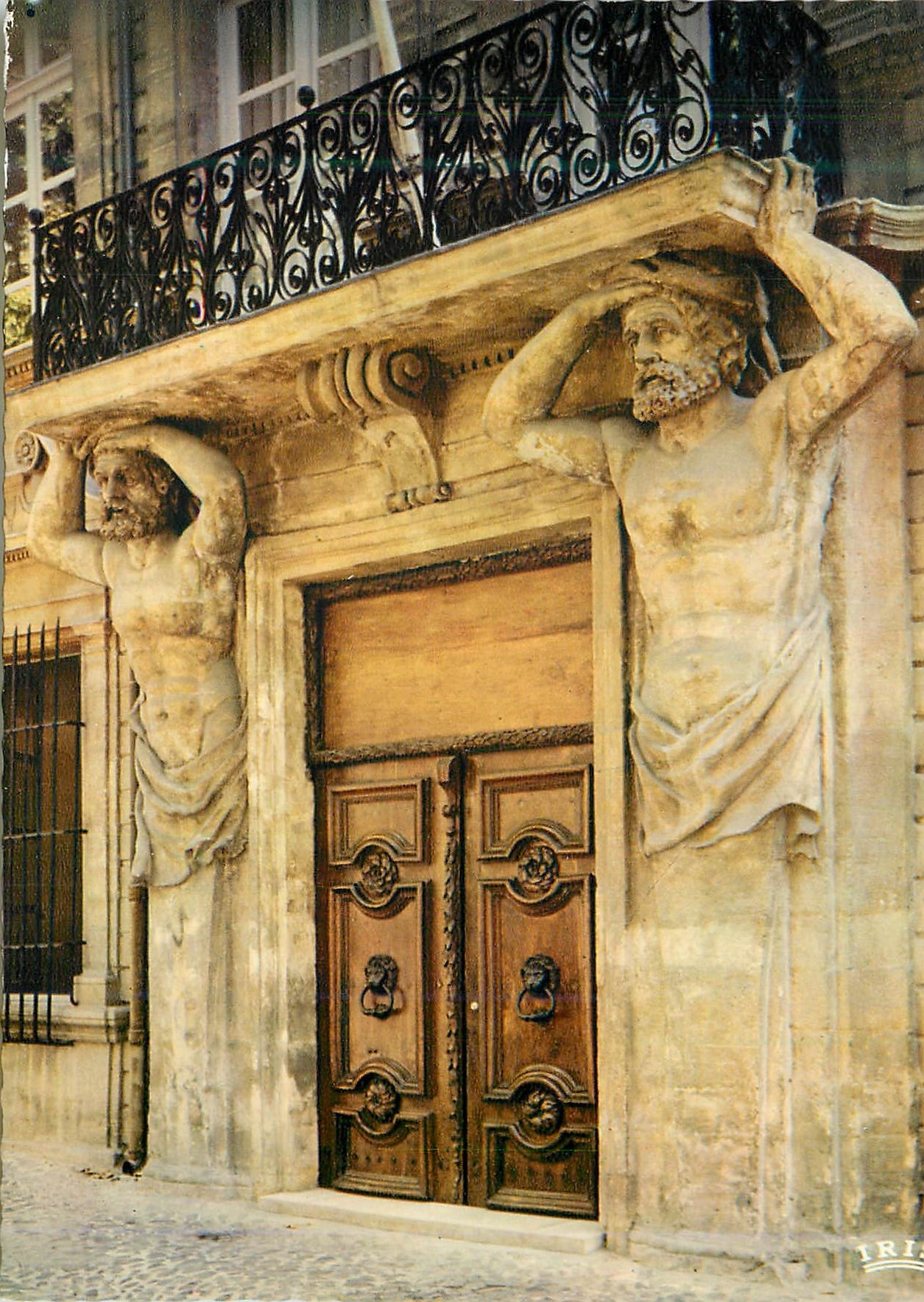 Les Cariatides — Hôtel d'Espagnet — Aix-en-Provence