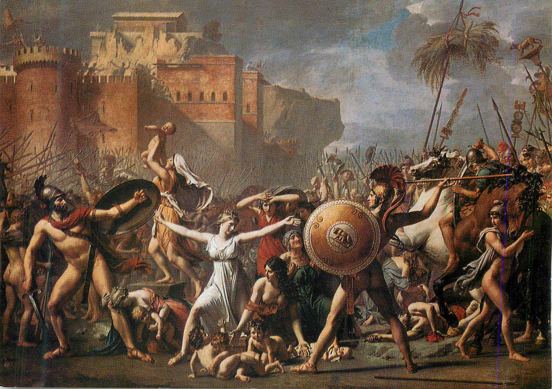 CPM Paris Musee du Louvre David Louis (1748 1825) 
