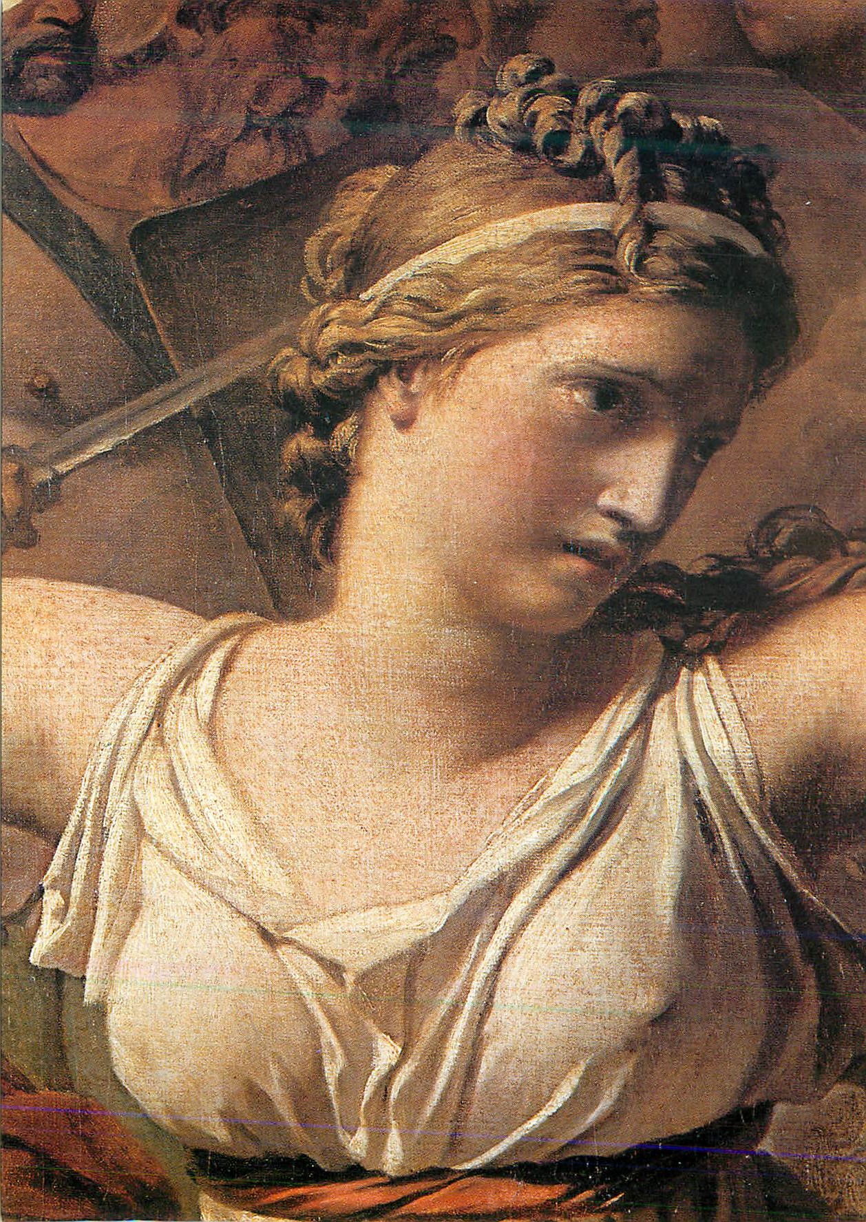 CPM Paris Musee du Louvre David Louis (1748 1825)