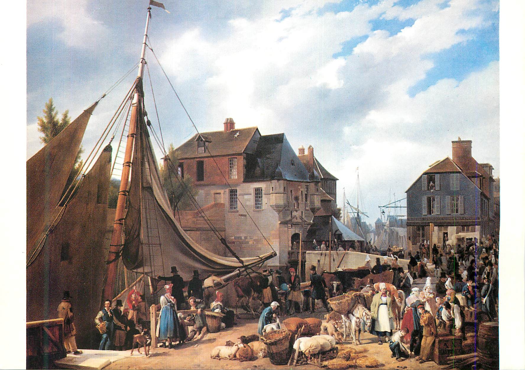 CPM Paris Musee du Louvre Anne Xavier Leprince (1799 1826)