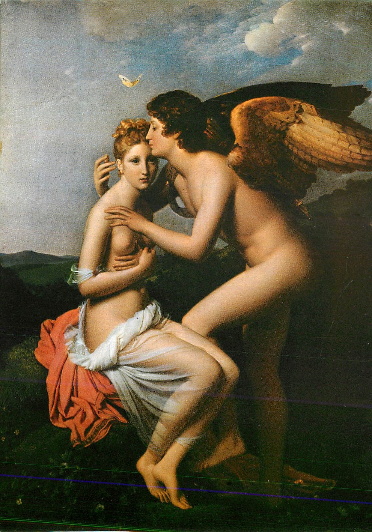 CPM Paris Musee du Louvre Baron Gerard Francois 1770 1837 l'Amour et Psyche