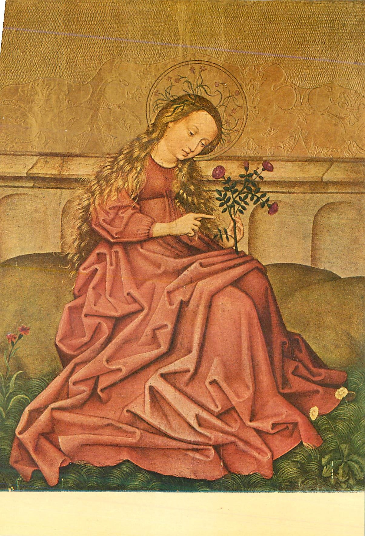 CPM Musee des Beaux Arts Strasbourg (Ecole Rhenane) Mathias Nithart Grunewald La Vierge au Jardinet