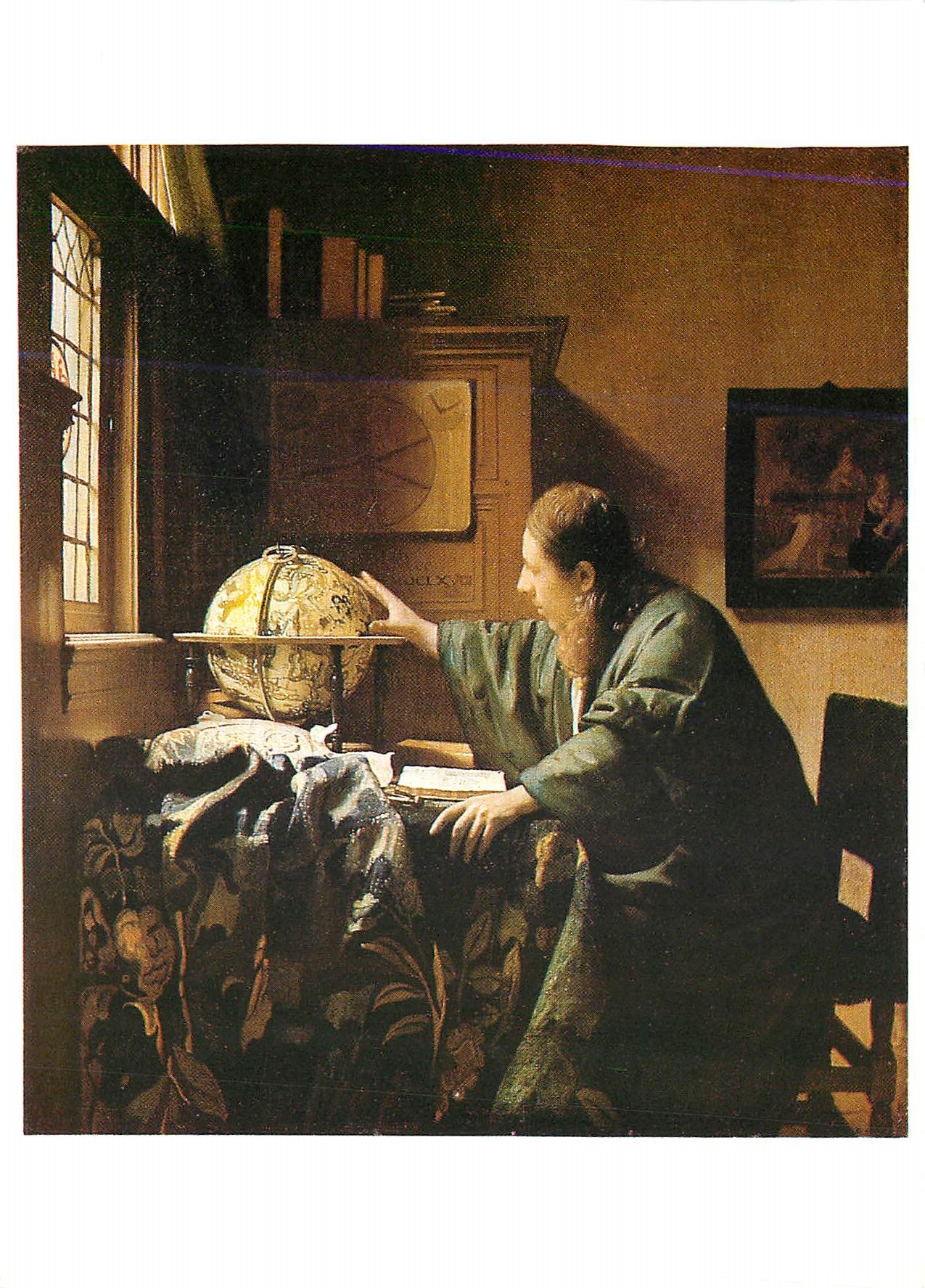 CPM Paris Musee du Louvre Johannes Vermeer (1532 1675) L'Astronome 1668