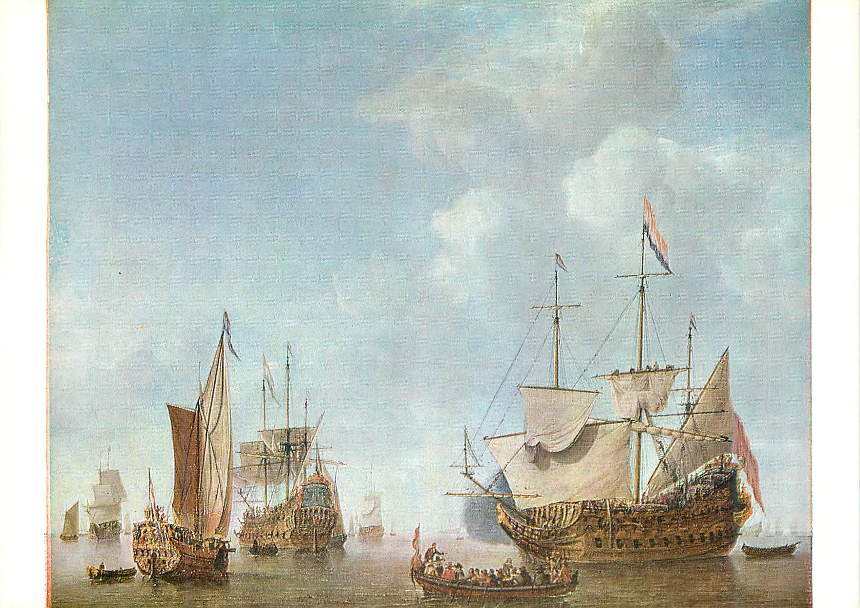 CPM National Maritime Museum Greenwich Willem Van de Velde The Younger (1633 1707)