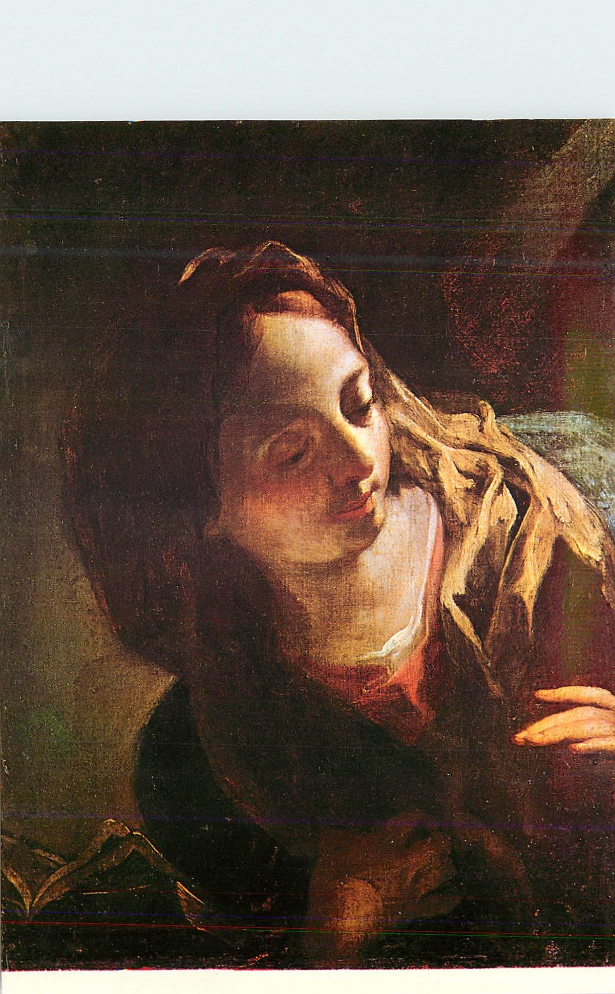 CPM Nakladatelstvi Praha Narodni Galerie Praha Visage de la Sainte Vierge environ 1705