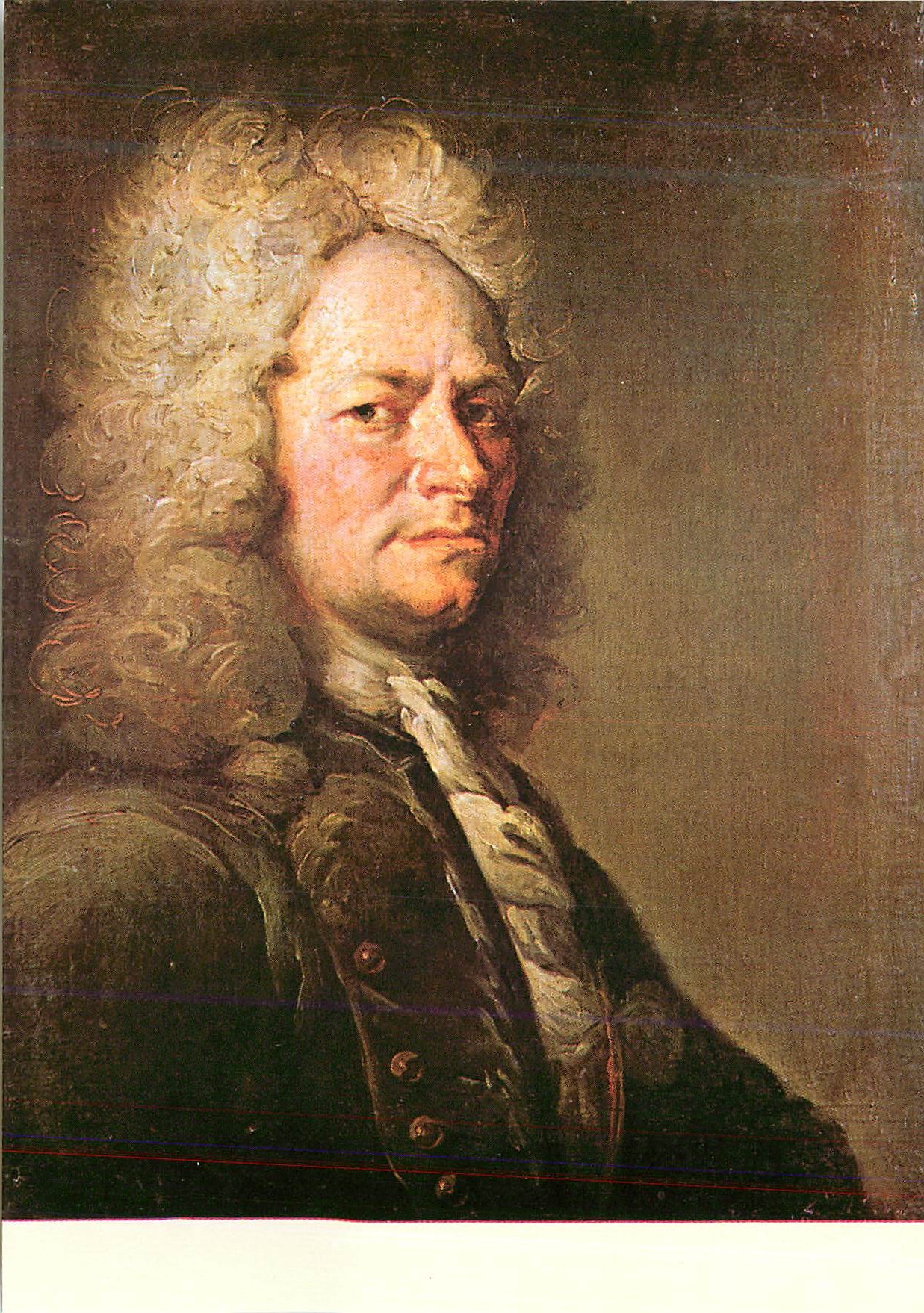 CPM Nakladatelstvi Praha Narodni Galerie Praha Portrait d'un Employe des Mines Environ 1728