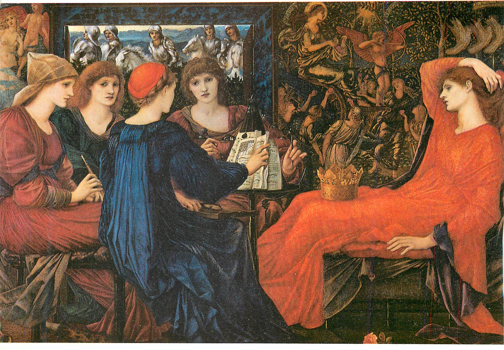 Laus Veneris — peinture de Sir Edward Coley Burne-Jones — Tyne and Wear County Museums Service, Laing Art Gallery