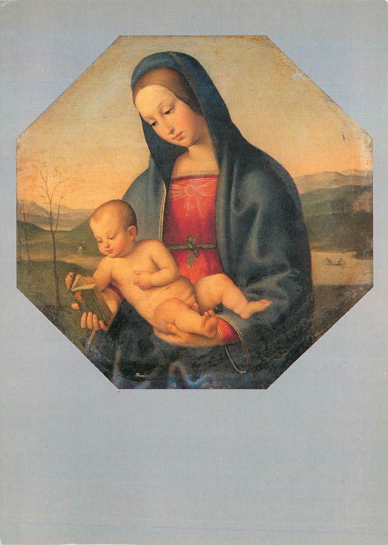 CPM Paris Musee du Louvre La Vierge et l'Enfant Jesus