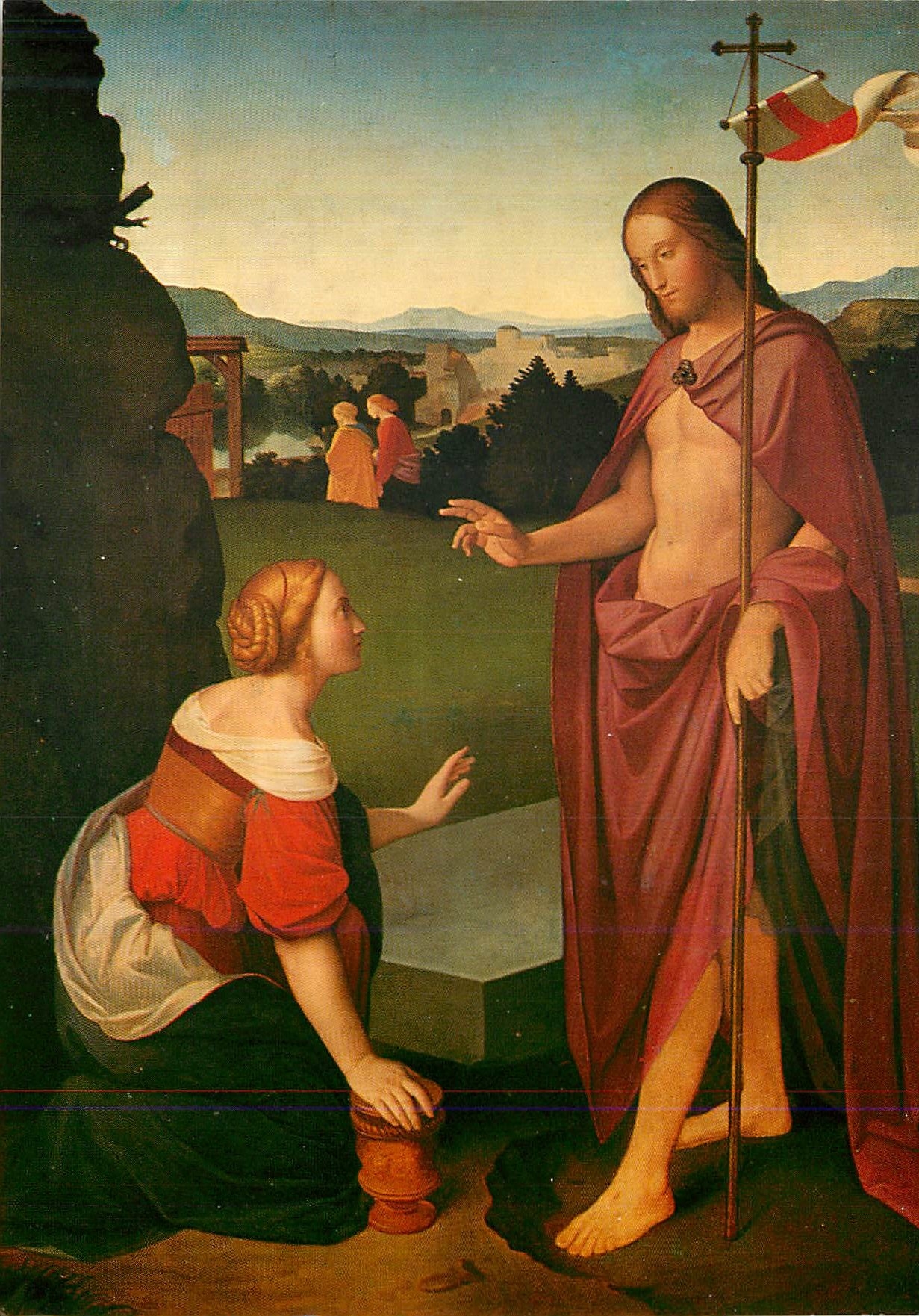 CPM Kunstmuseum der Stadt Dusseldorf Johann Friedrich Overbeck (1789 1869) Christus erscheint Maria Magdalena
