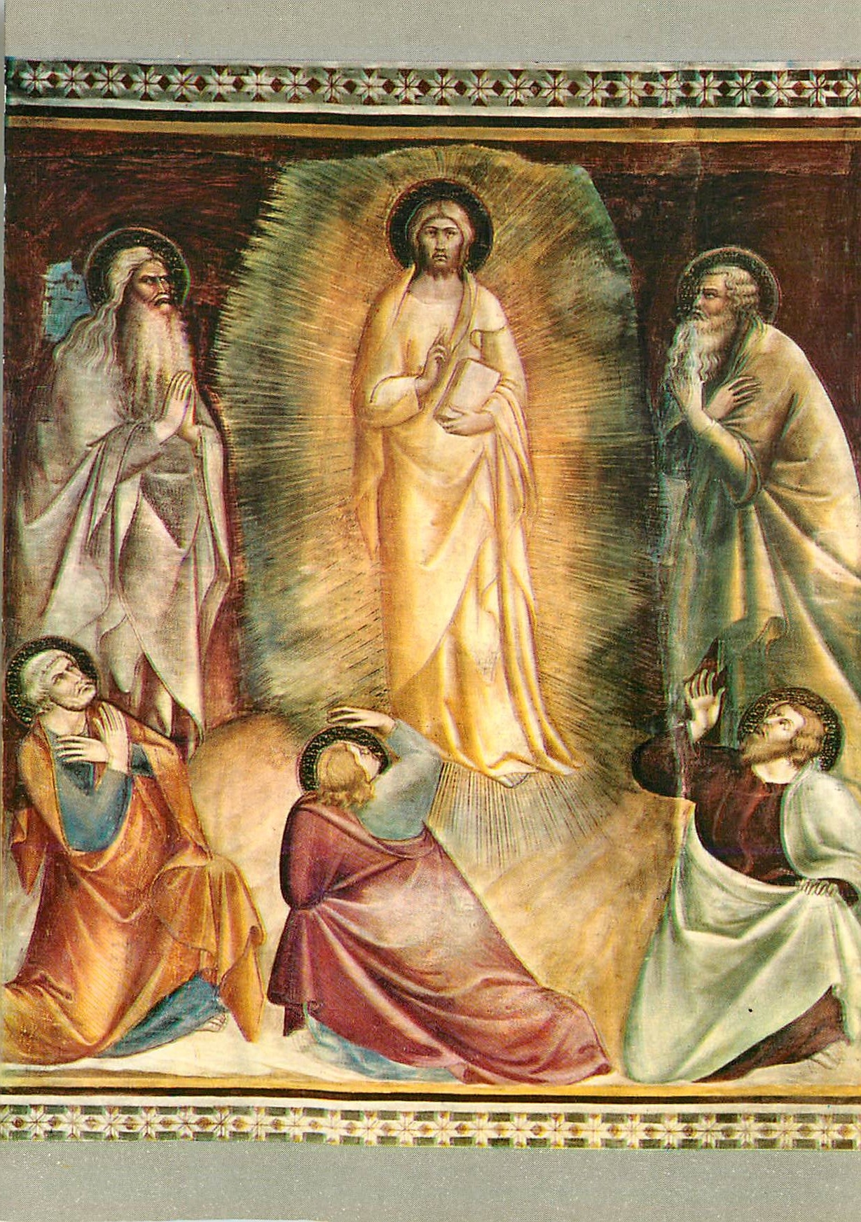 CPM Citta di S Gimignano Eglise Collegiale Barna da Siena 1380 Transfiguration