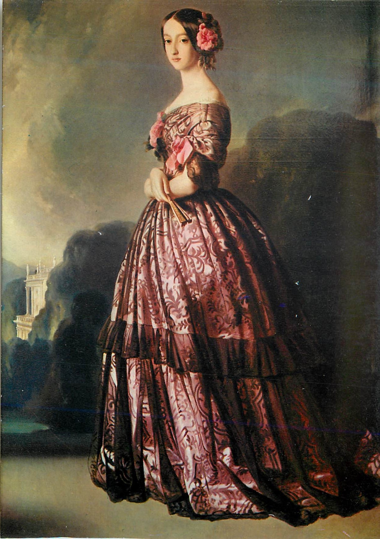 CPM Amboise (Indre et Loire) Les Chateau de la Loire Portrait de la Princesse de Joinville par Winterhalter