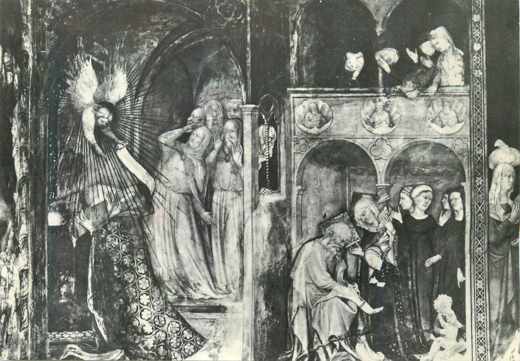CPM Urbino Chiesa di S Giovanni Affreschi di Lorenzo e Iacopo Salimbeni