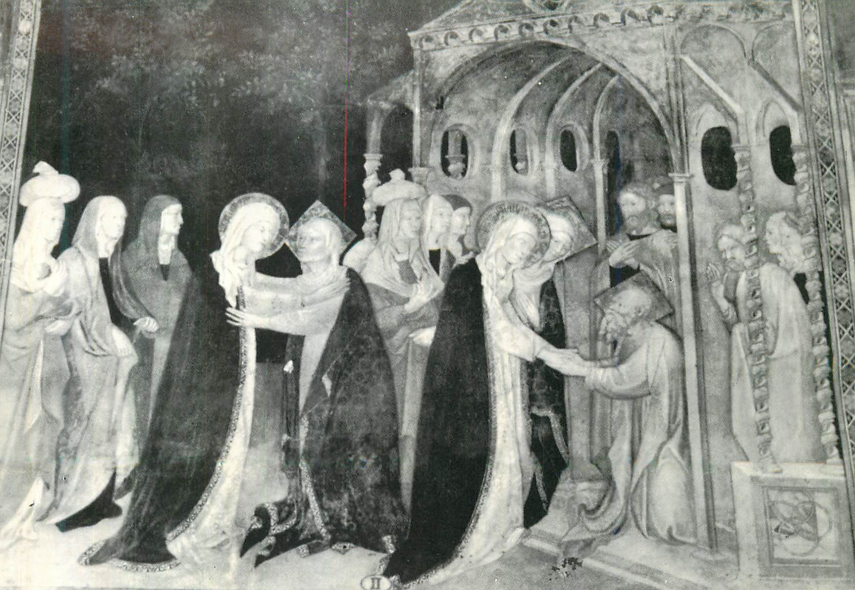 CPM Urbino Chiesa di S Giovanni Affreschi di Lorenzo e Iacopo Salimbeni