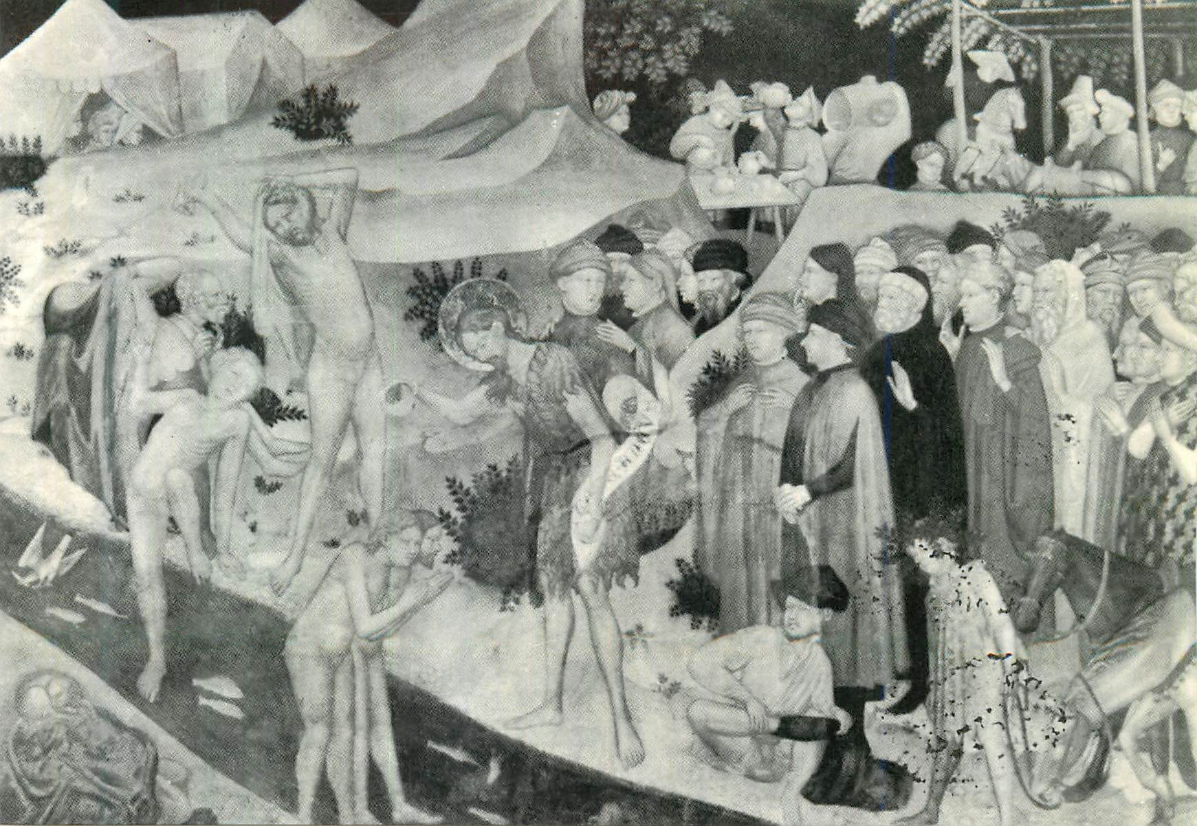 CPM Urbino Chiesa di S Giovanni Affreschi di Lorenzo e Iacopo Salimbeni