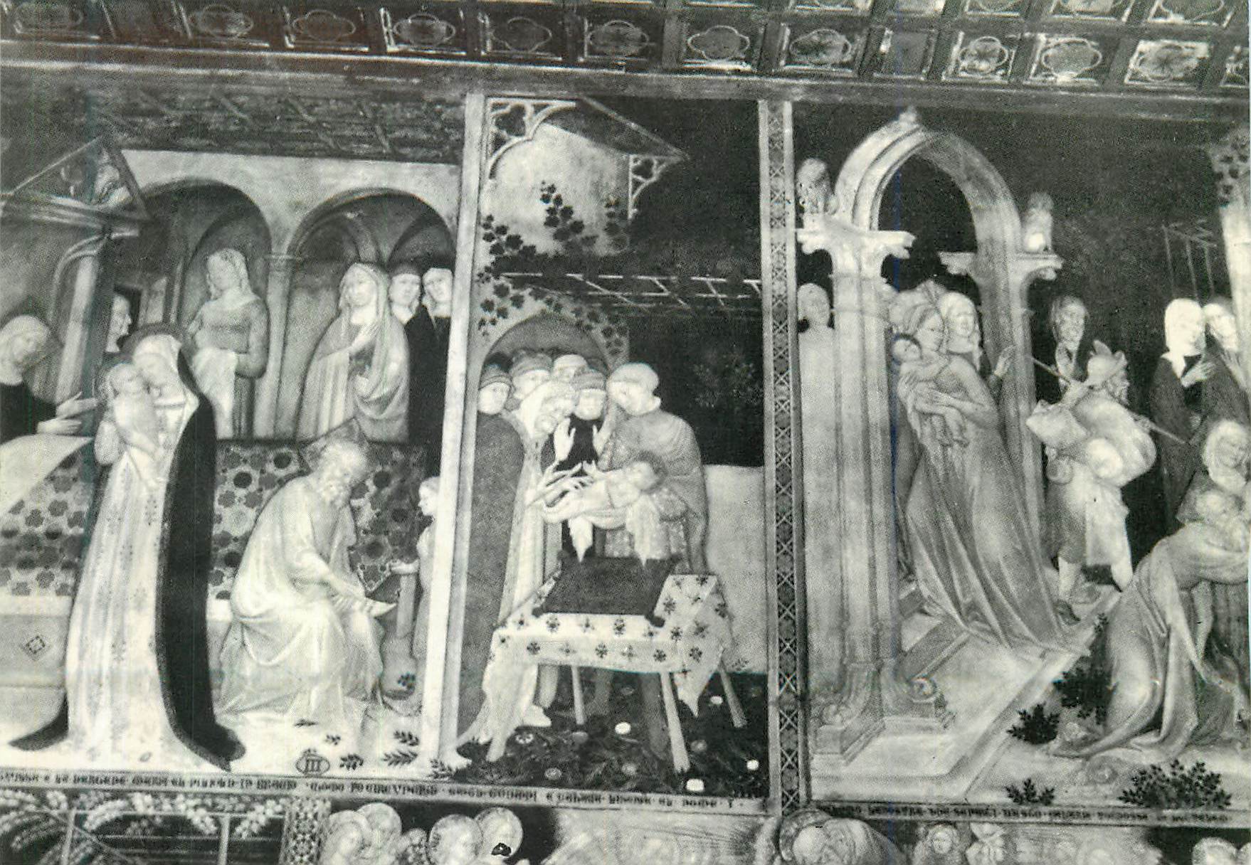 CPM Urbino Chiesa di S Giovanni Affreschi di Lorenzo e Iacopo Salimbeni