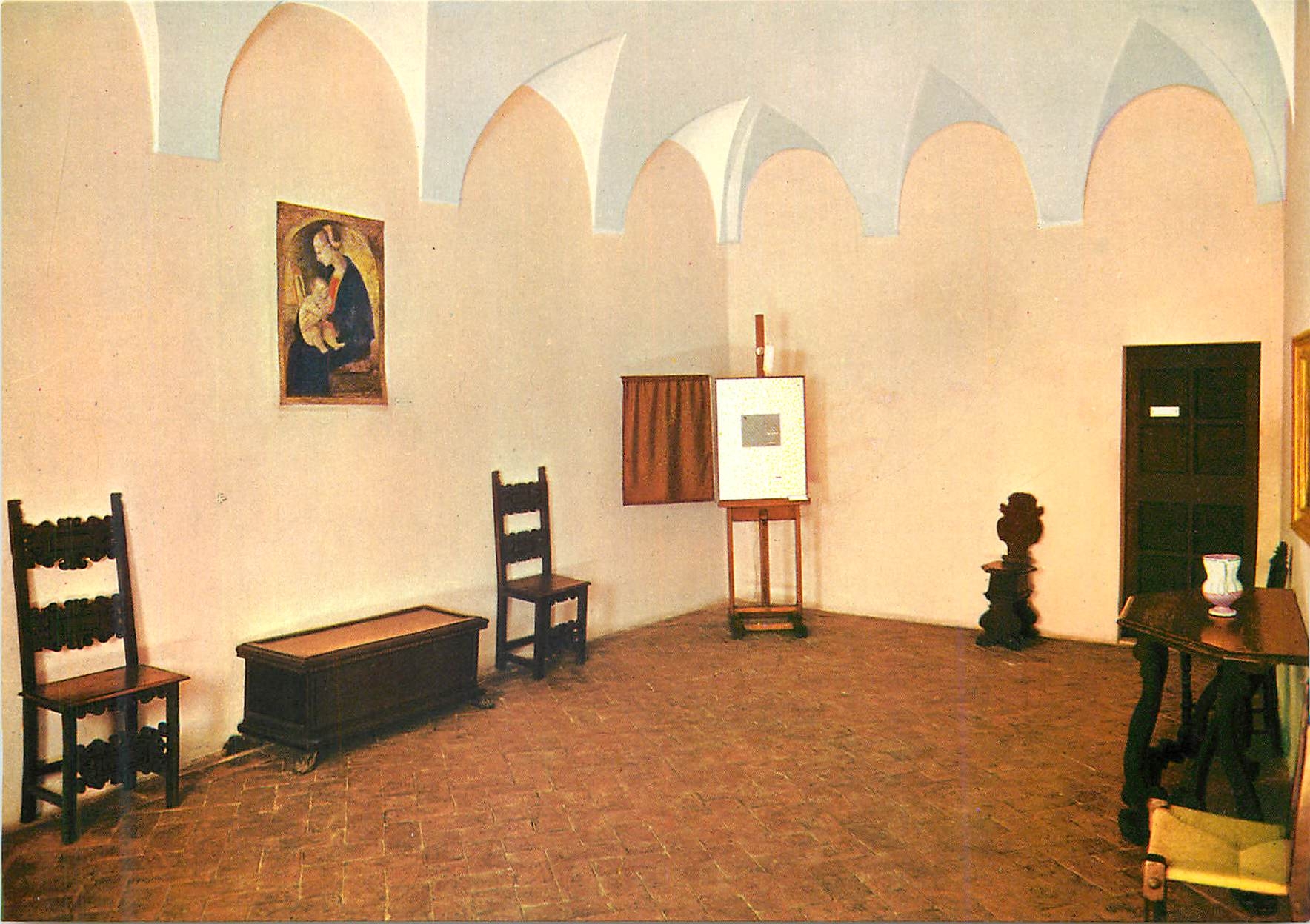CPM Urbino Casa di Raffaello Maison Natale de Raphael Chambre ou Naquit le Divin Peintre
