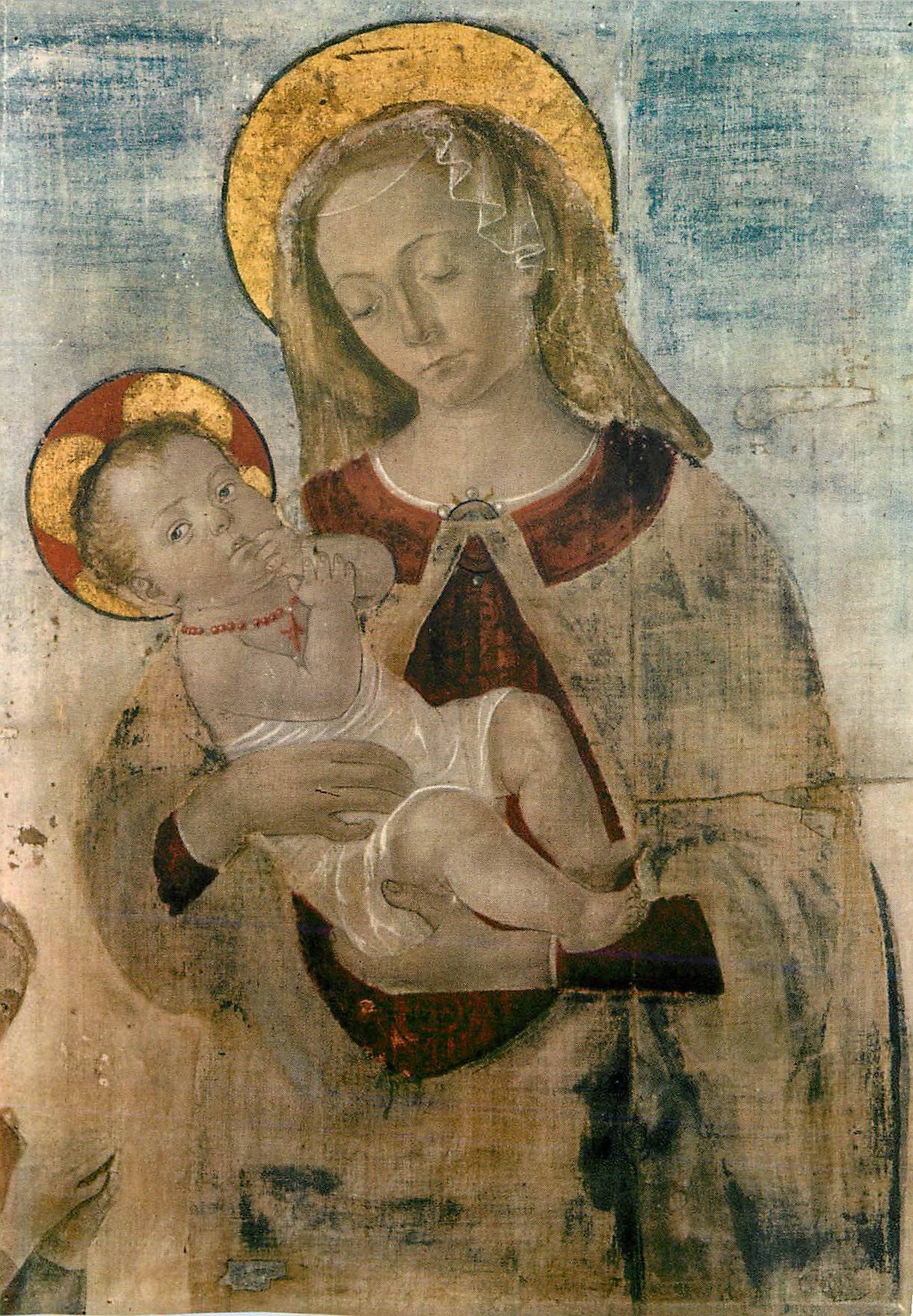 CPM Urbino Palazzo Ducale La Vierge avec l'Enfant