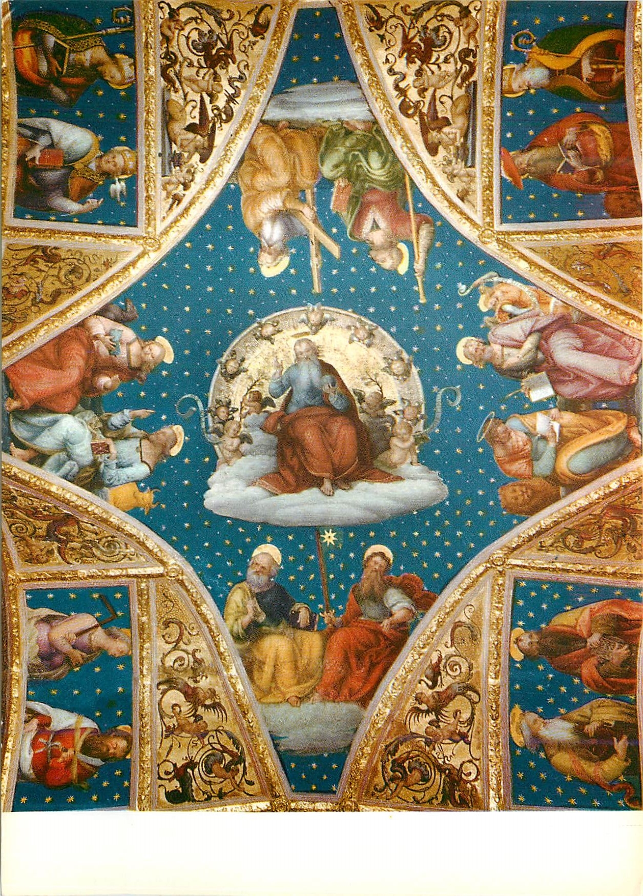 CPM Perugia Collegio del Cambio La Voute de la Chapelle de St Jean