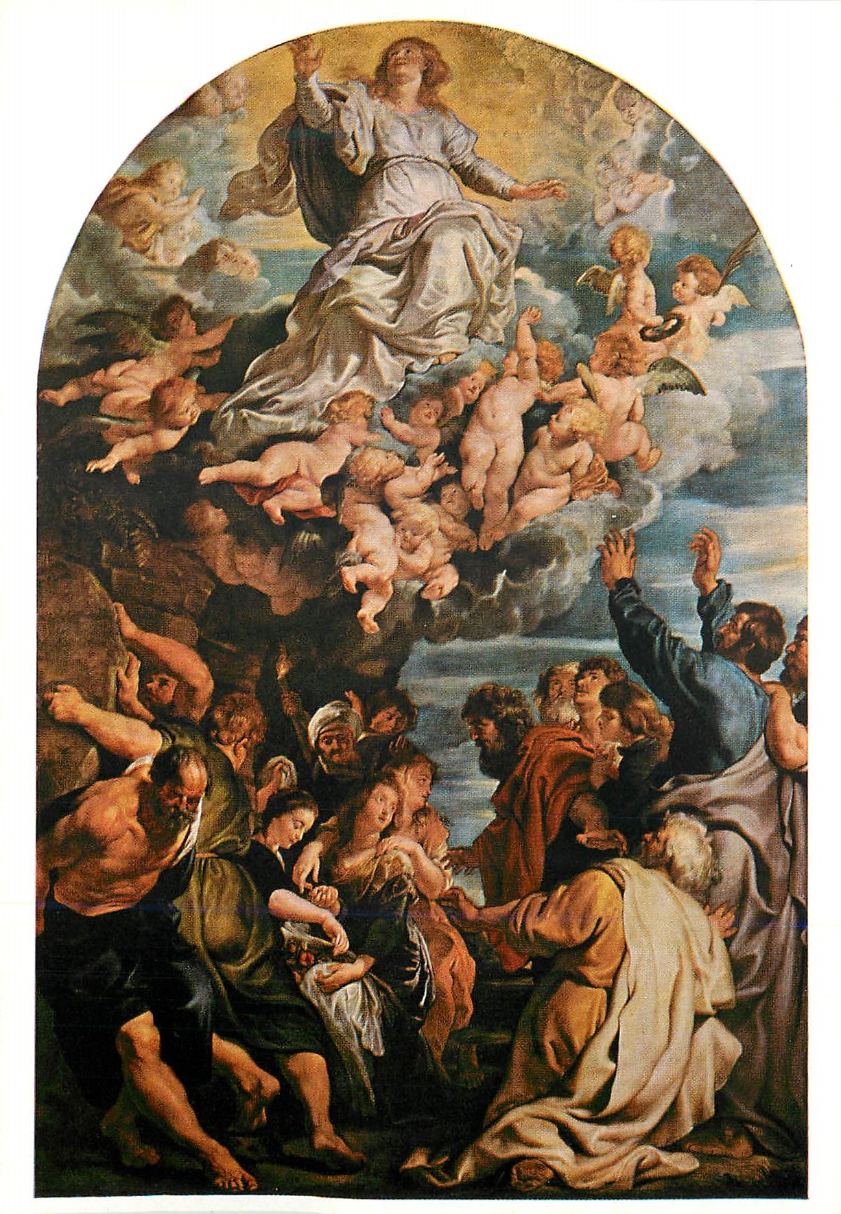 CPM Wien Kunsthistorisches Museum Peter Paul Rubens 1577 1640 L'Assomption de la Vierge 1620