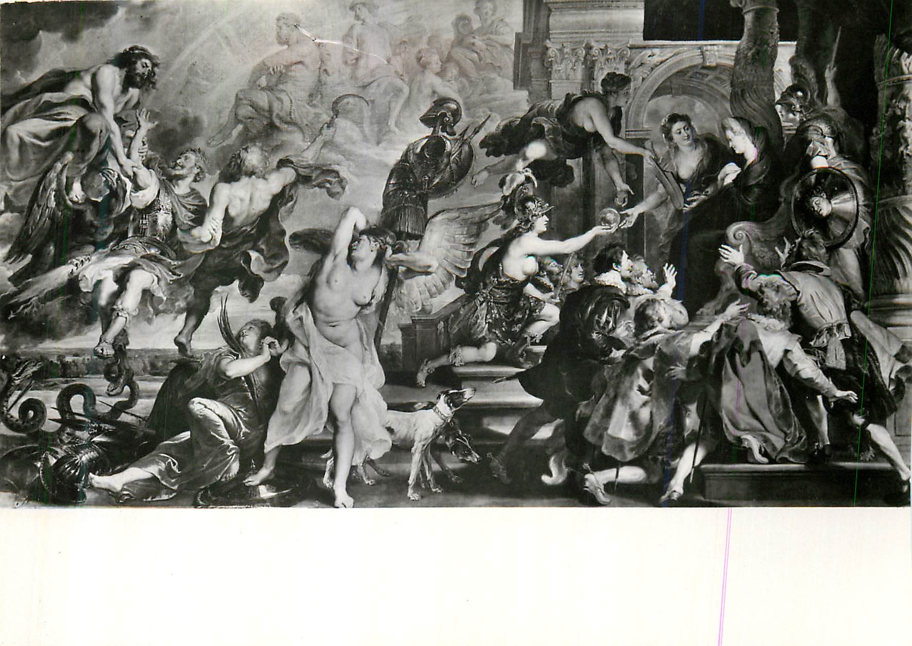 CPM Paris Musee du Louvre Peter Paul Rubens 1577 1640 Histoire de Marie de Medicis
