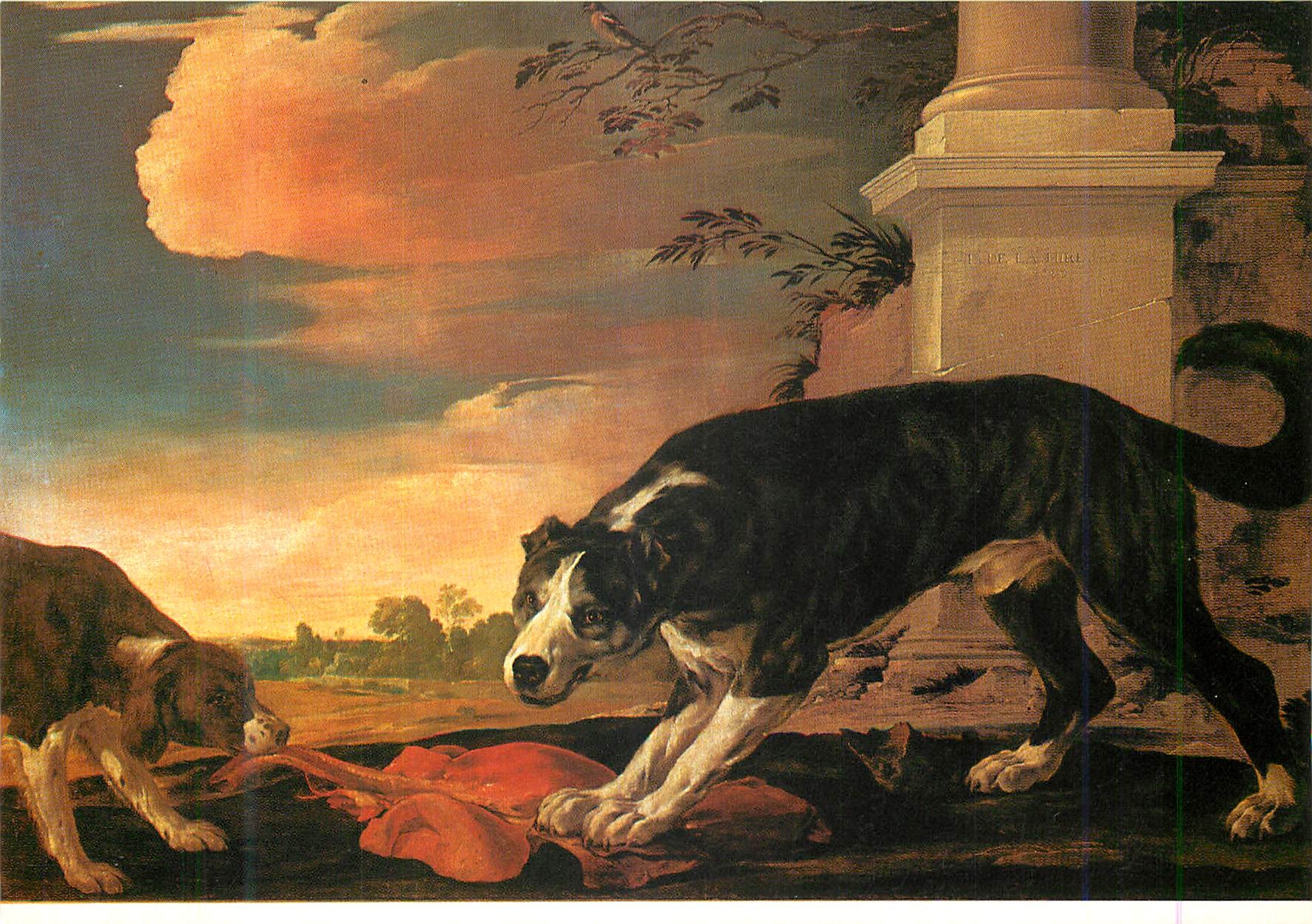 Chien gardant sa proie — Laurent de La Hyre — Éditions des Musées Nationaux, Paris