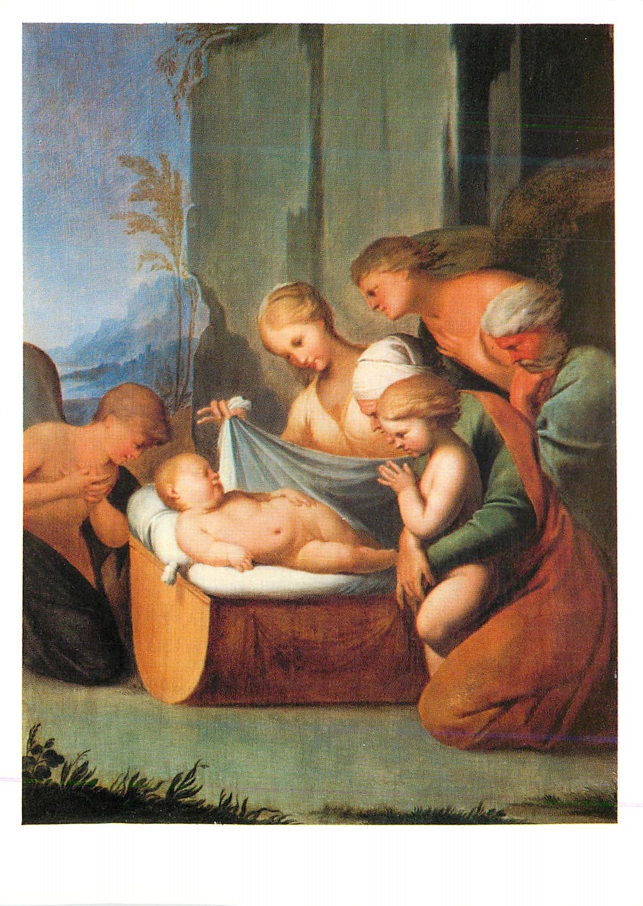 CPM Paris Musee du Louvre Lubin Baugin (1612 1663) le Sommeil de l'Enfant Jesus