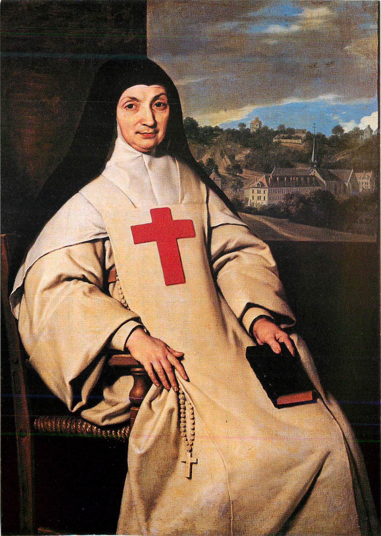 CPM Paris Musee du Louvre Philippe de Champaigne(1602 1674) Mere Angelique Arnauld