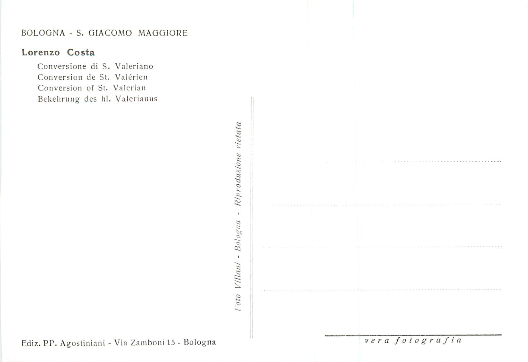 CPM Bologna S Giacomo Maggiore Lorenzo Costa — Back