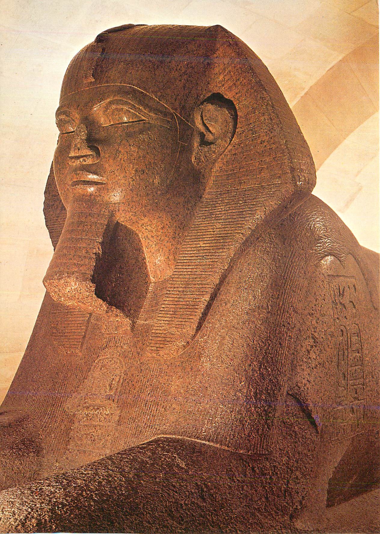 CPM Paris Musee du Louvre Departement des Antiquites Egyptiennes Grand Sphinx