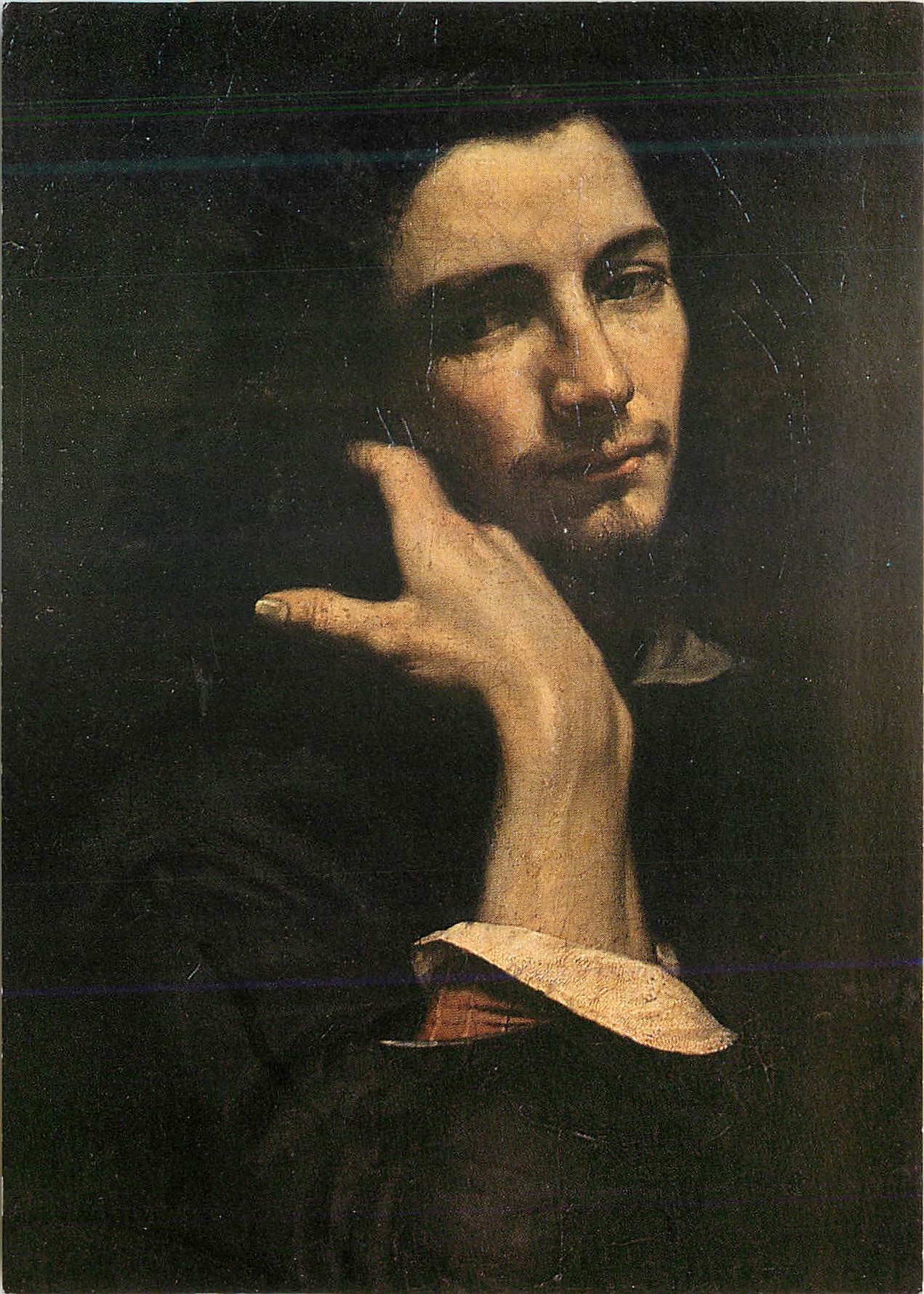 CPM Gustave Courbet l'Homme a la Ceinture de Cuir