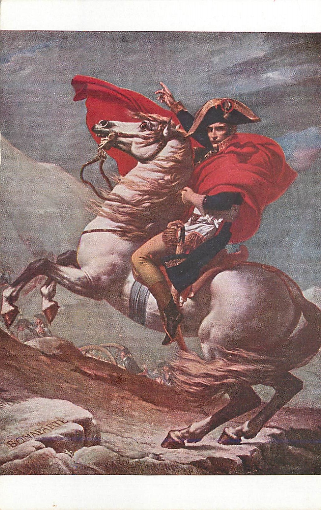 CPM Musee de Versailles J L David Napoleon Bonaparte (Premier Consul)