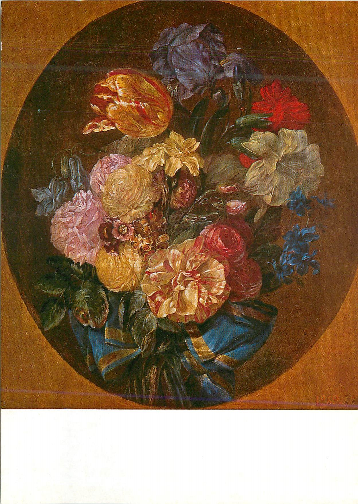 CPM Madrid Prado Luis Paret (1747 1799) Blumen Flowers Fleurs