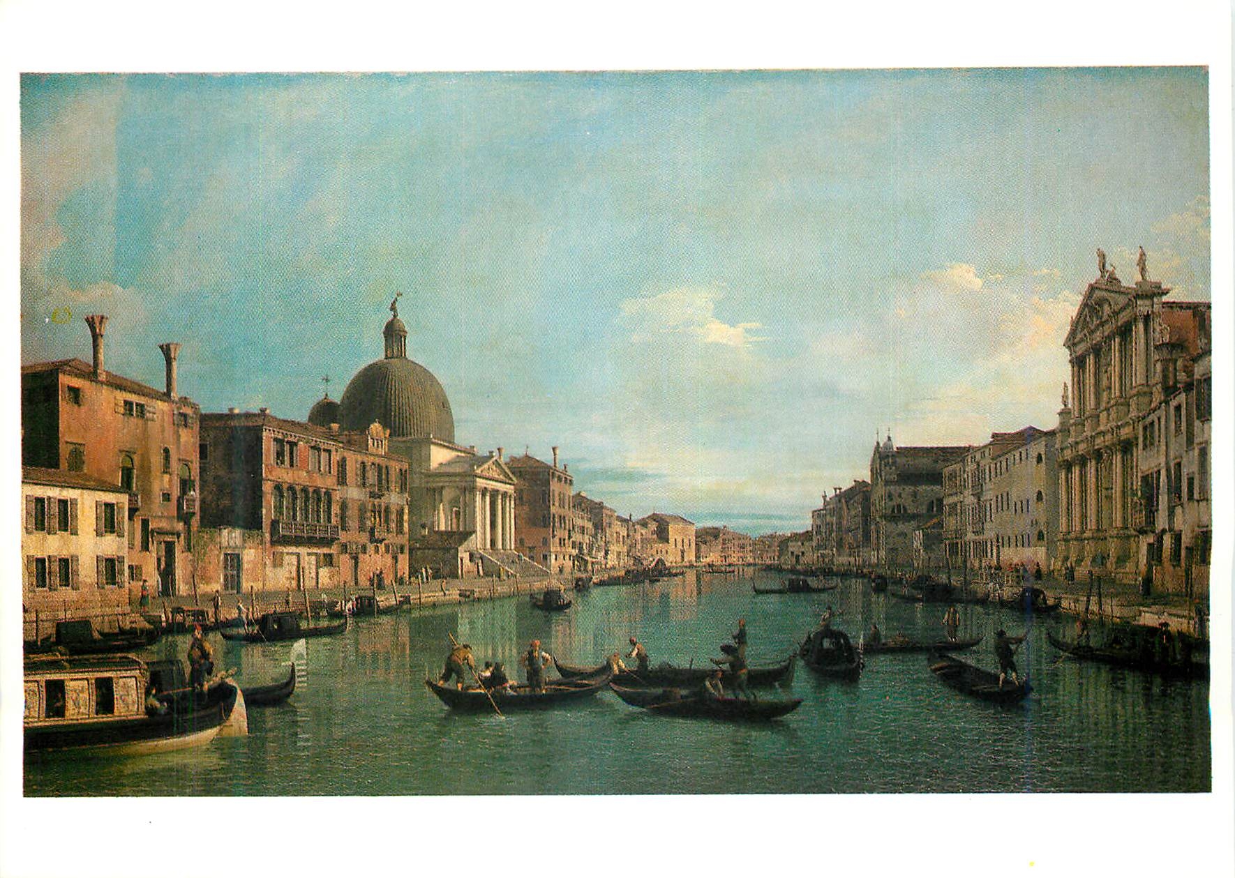 CPM Venice Upper Reaches of the Grand Canal Canaletto 1697 1768
