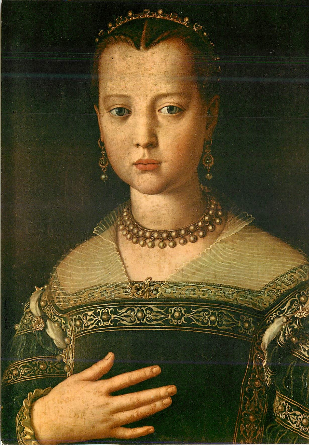 CPM Firenze Galleria Uffizi Maria de Medicis 