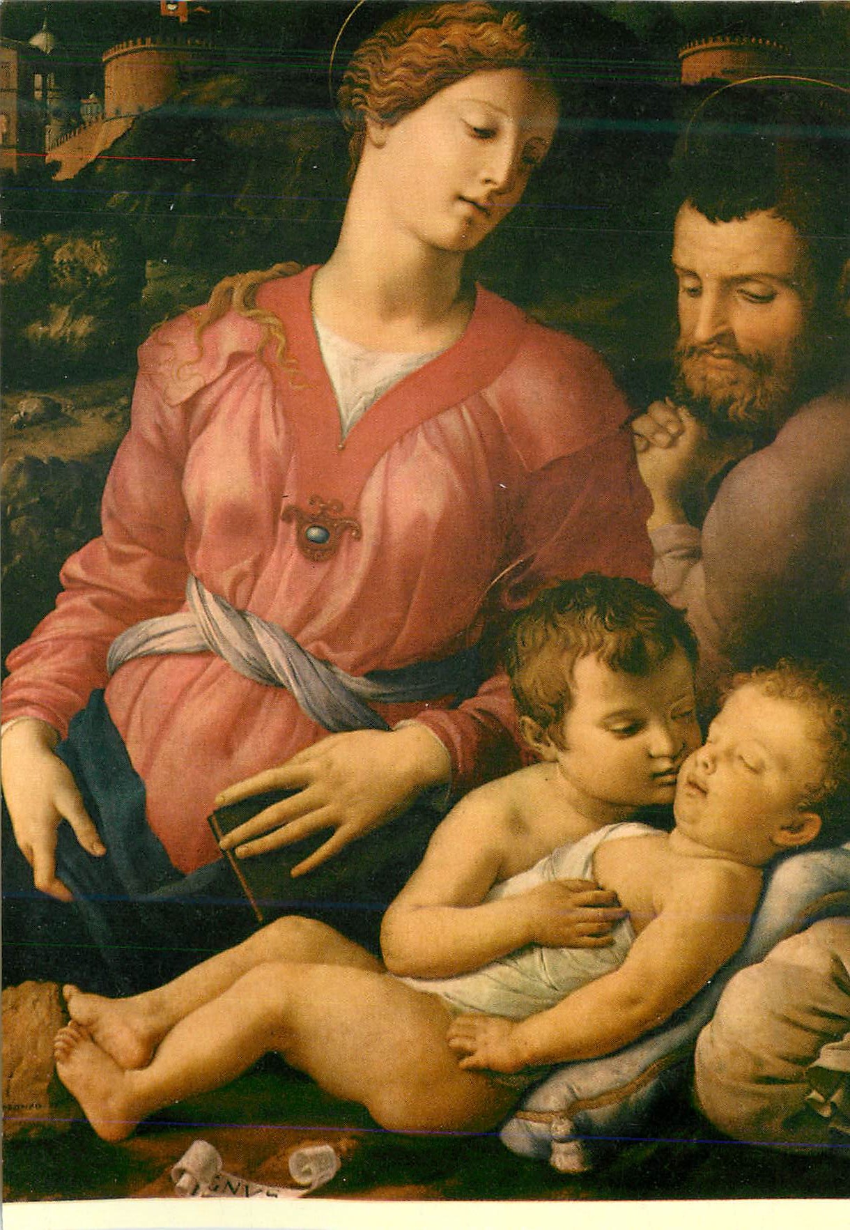 CPM Firenze Galleria Uffizi Bronzino
