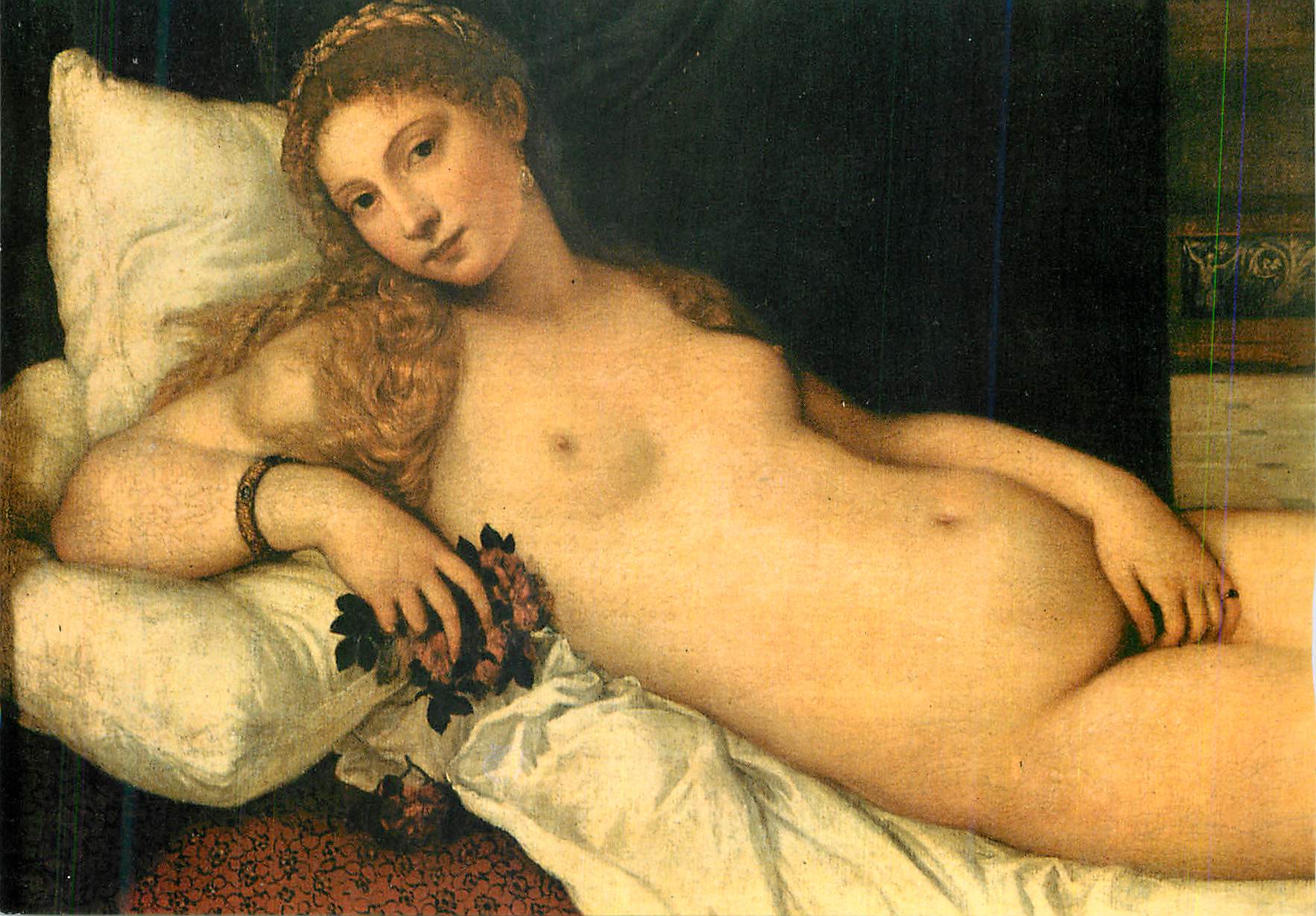 CPM Firenze Galleria Uffizi Tiziano