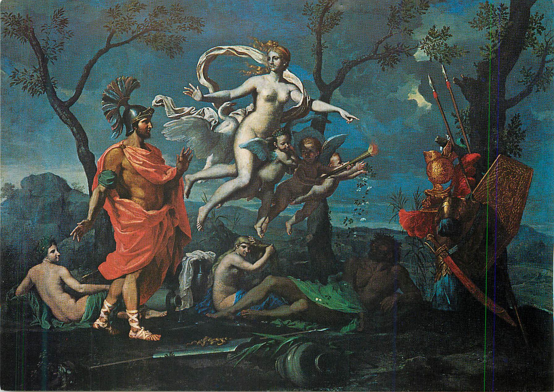 CPM Rouen Musee des Beaux Arts Nicolas Poussin (1593 1665)